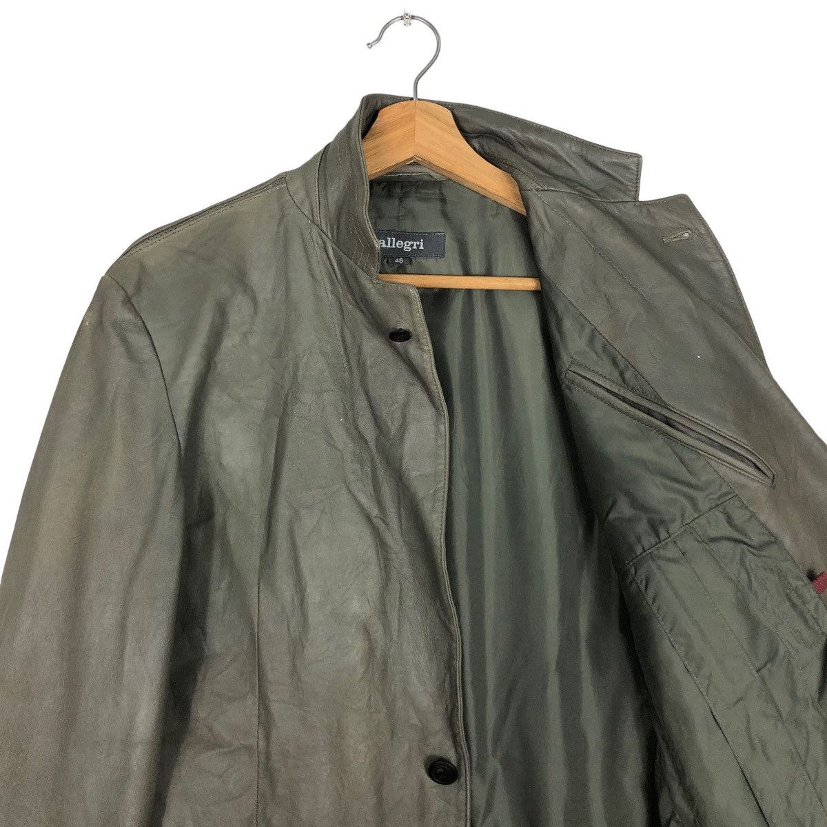Japanese Brand 🔥Vtg Leather Jacket Chore Allegri Issey Miyake Japan Size US M / EU 48-50 / 2 - 10 Thumbnail