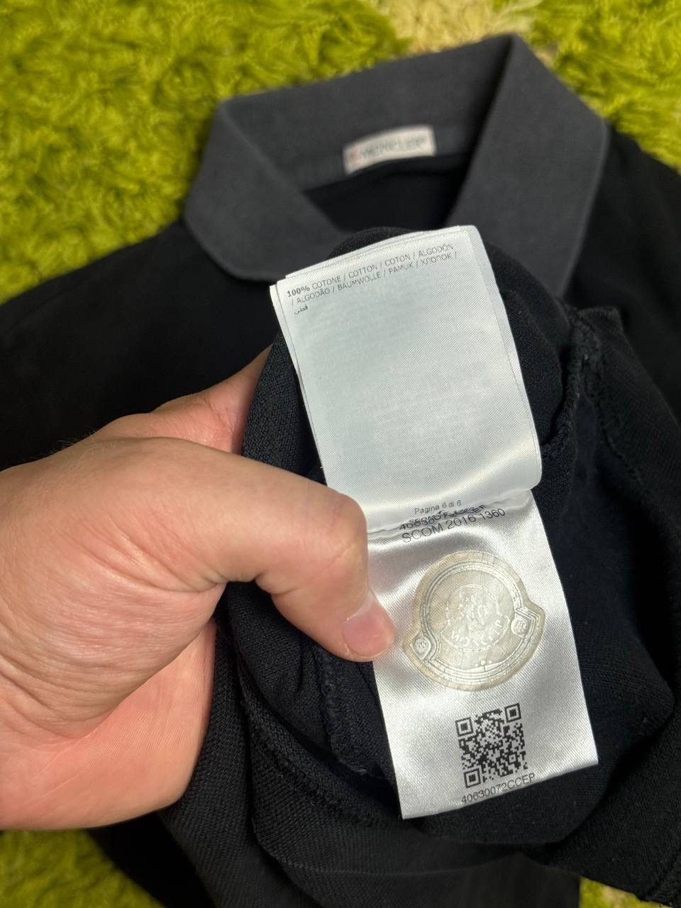 Moncler Washed Moncler Man Polo T Shirt Tee Size US S / EU 44-46 / 1 - 7 Thumbnail