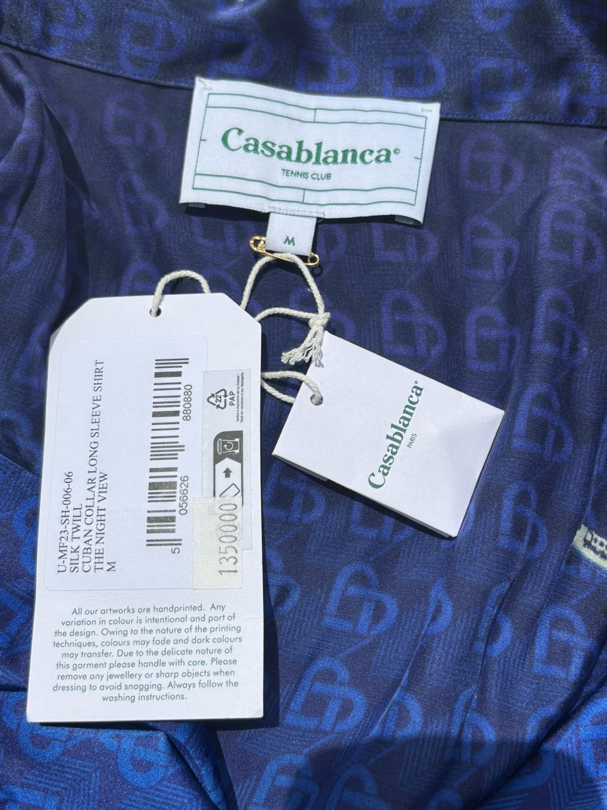 Casablanca Casablanca - The Night View Silk Shirt Size US M / EU 48-50 / 2 - 5 Thumbnail