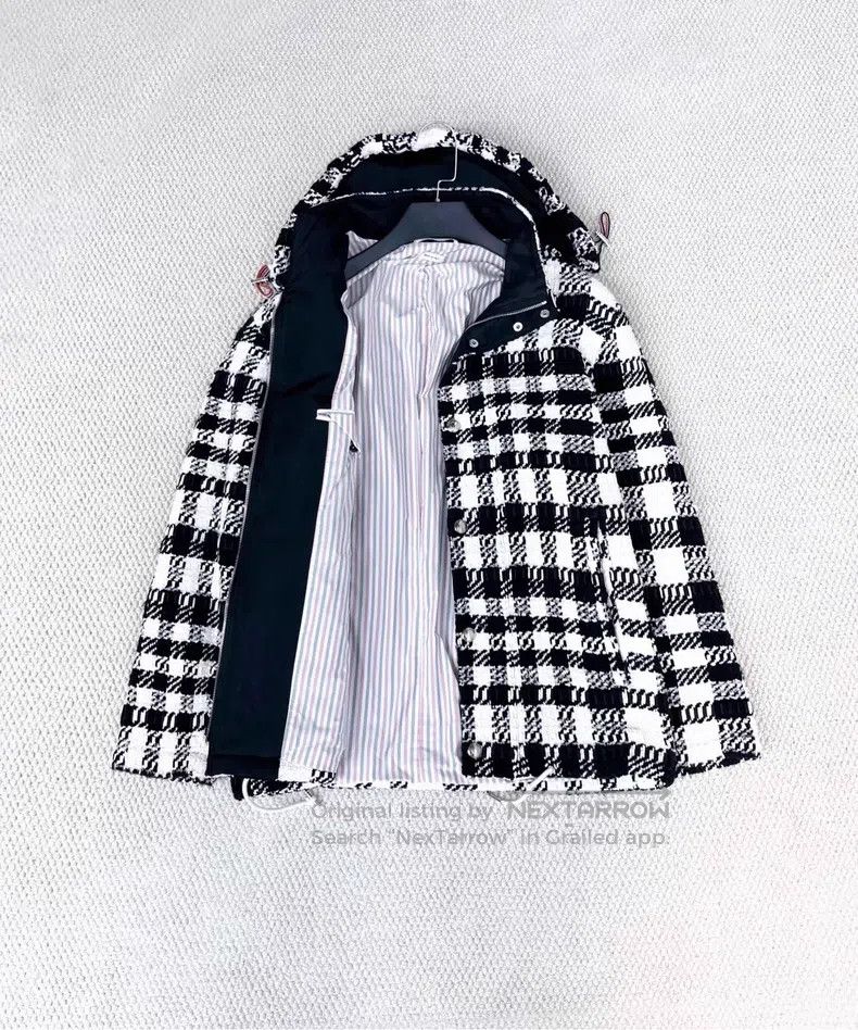 Thom Browne Thom Browne Chic Hidden Zipper Snap Hooded Jacket Size XS / US 0-2 / IT 36-38 - 3 Thumbnail