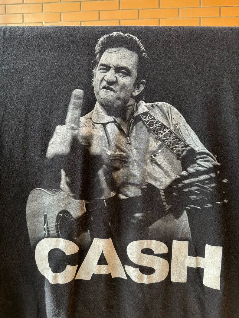 Vintage VintageTee 90s Johnny Cash 2505-Nextarrow Size US L / EU 52-54 / 3 - 4 Thumbnail