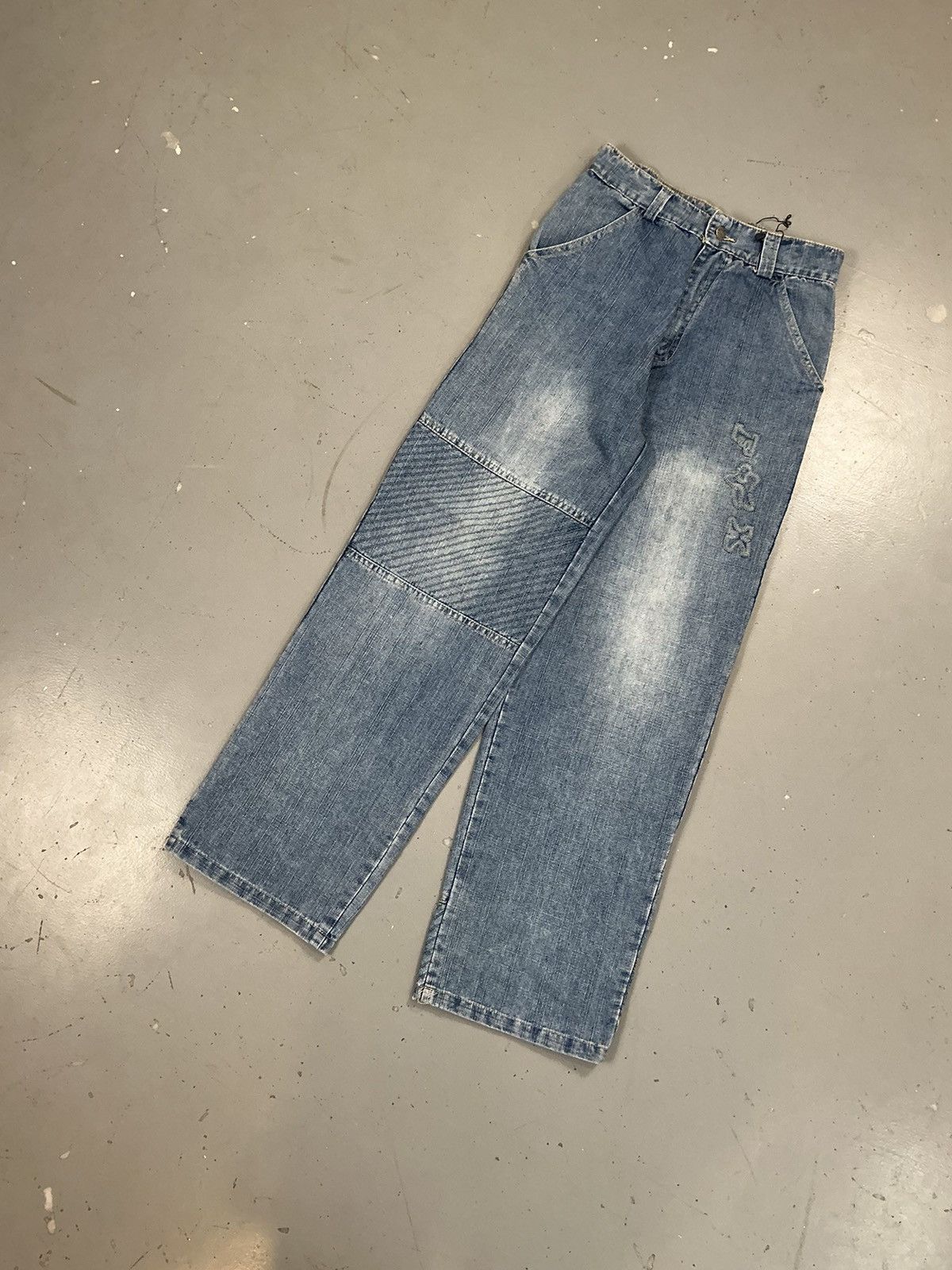 JNCO × Southpole × Vintage Vintage Y2K baggy fit hip hop SpellOut denim Size US 26 / EU 42 - 7 Thumbnail