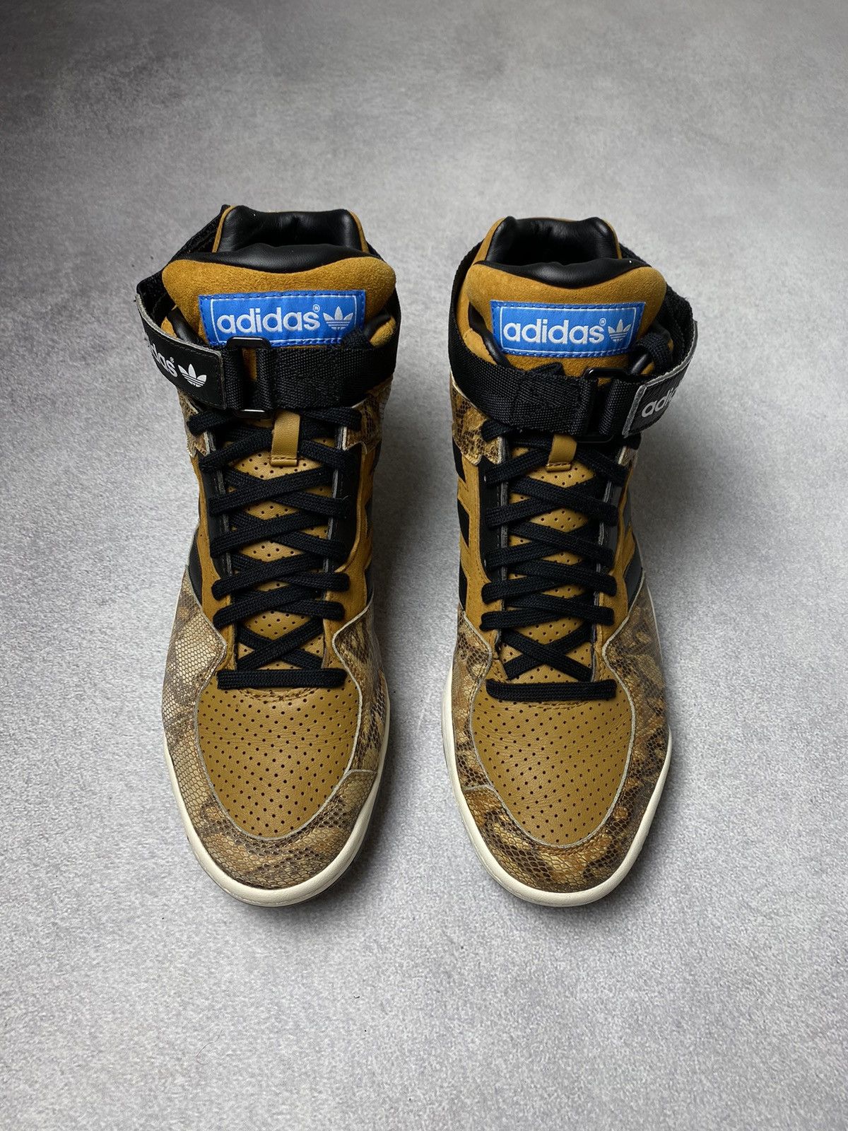 Jeremy Scott RARE Vintage Adidas Enforcer Mid Pellegrini Snakeskin Q34163 Size US 11.5 / EU 44-45 - 3 Thumbnail
