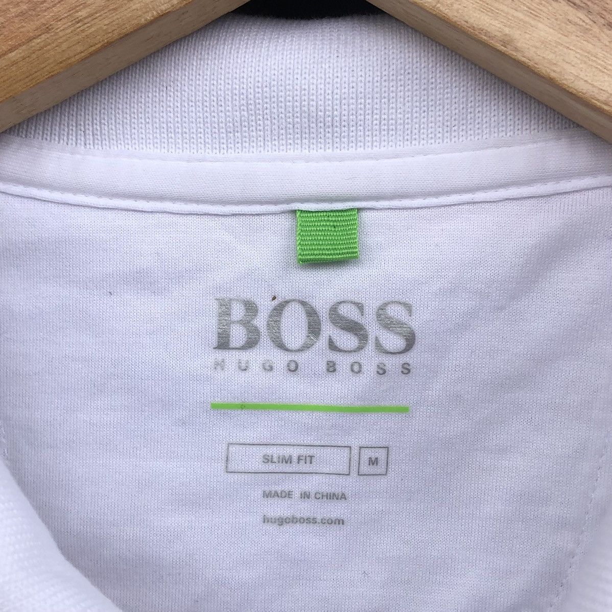 Hugo Boss HUGO BOSS ATHLEISURE Hugo Boss Polo Shirt White & Orange Size US M / EU 48-50 / 2 - 10 Thumbnail