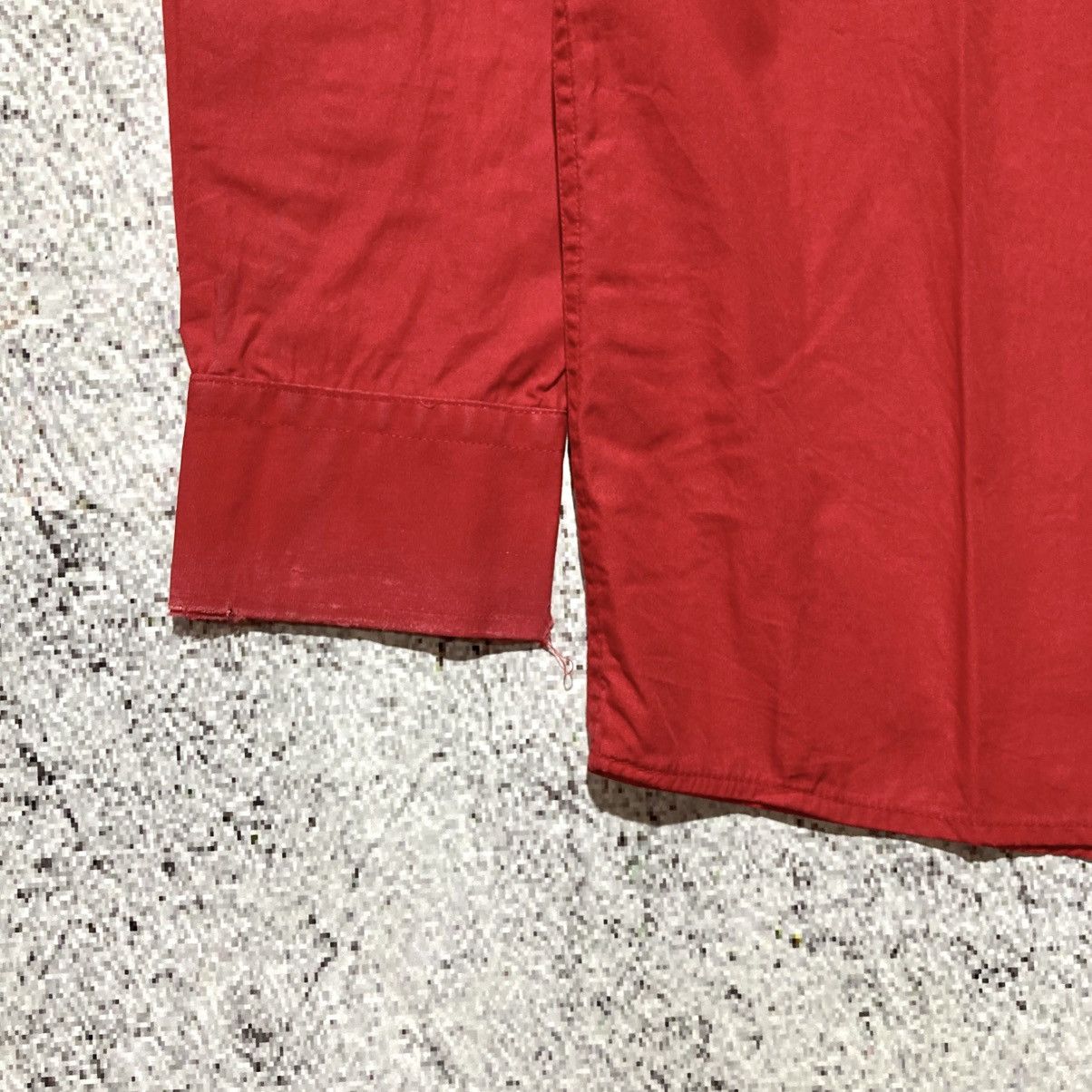 Balmain 🇫🇷 Balmain Paris Red Button Down “B” Patch Logo Luxury Size US M / EU 48-50 / 2 - 10 Thumbnail