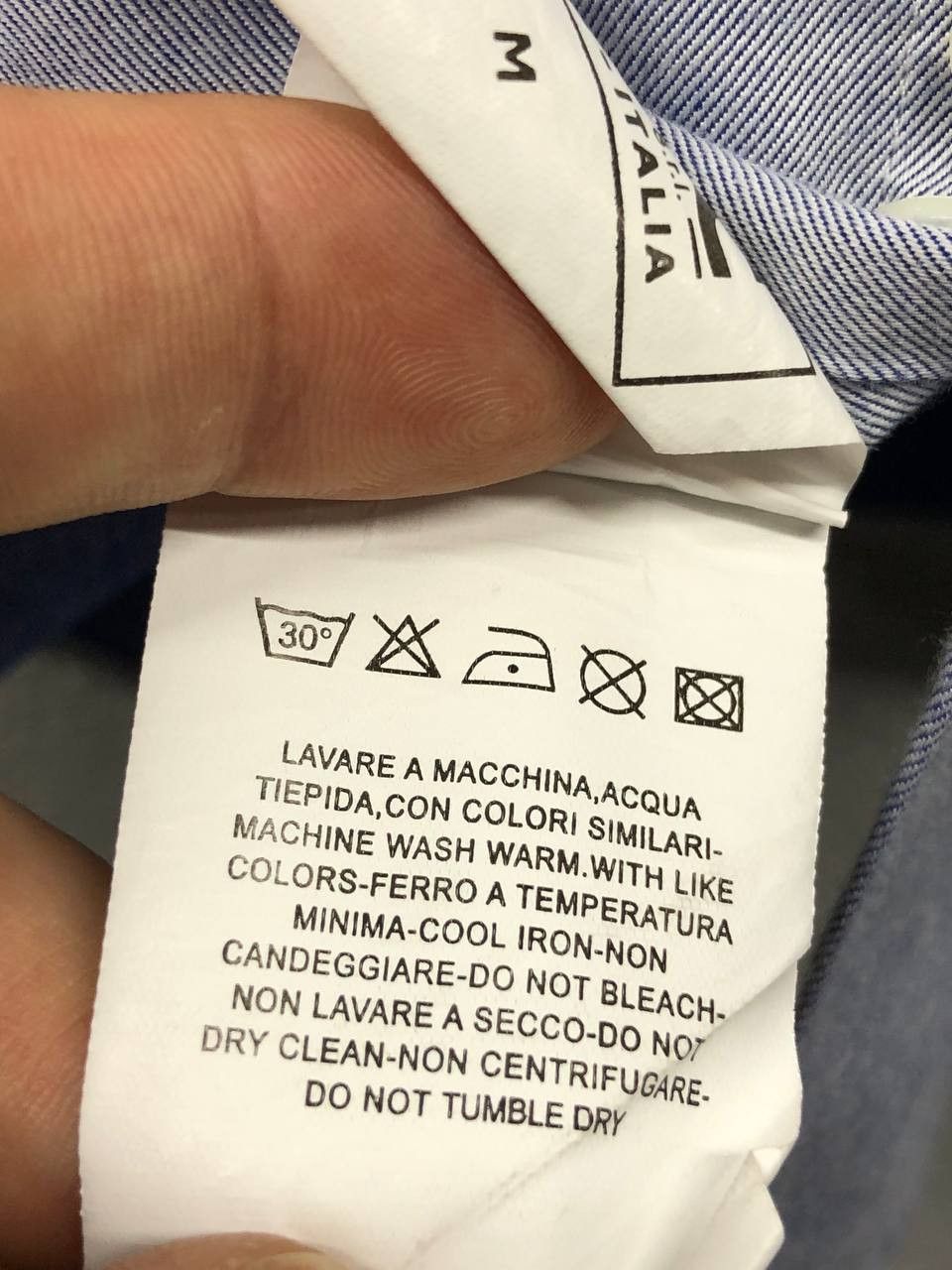 Ferre Ferre mens shirt M made in Italy Size US M / EU 48-50 / 2 - 12 Thumbnail