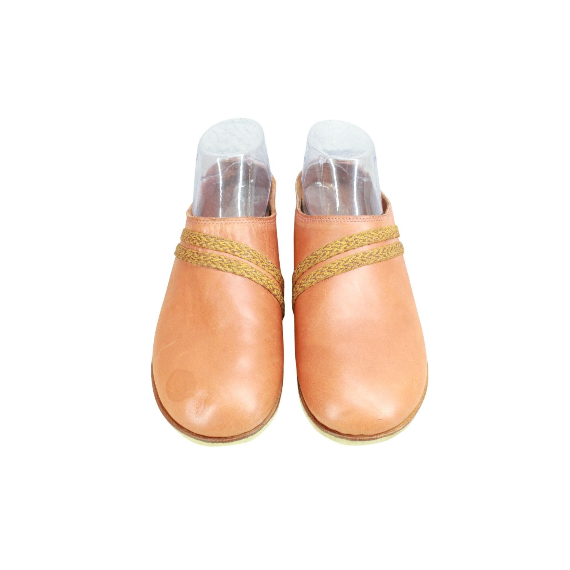 Chaco Chaco Women's Brown Leather Slide Mules Size US 8.5 / IT 38.5 - 4 Thumbnail
