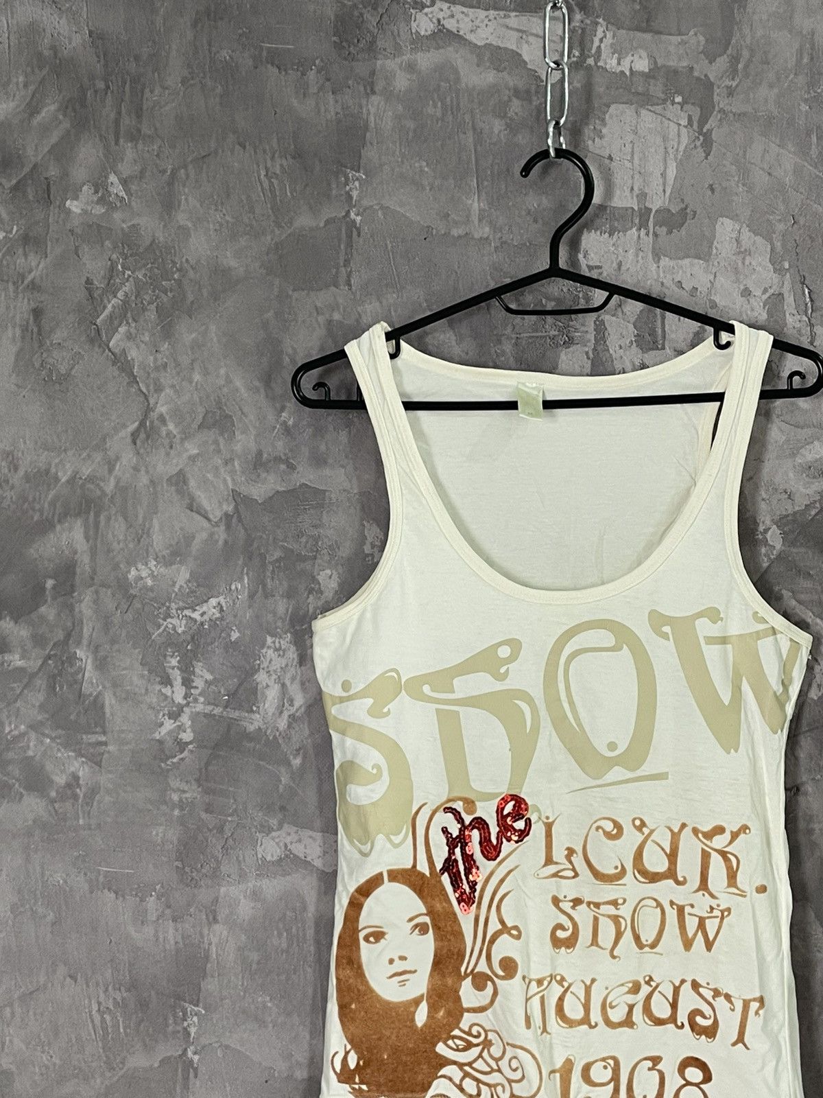 Hysteric Glamour Avant Garde Hysteric Glamour Style Crazy Y2K Tank Top Size M / US 6-8 / IT 42-44 - 3 Thumbnail