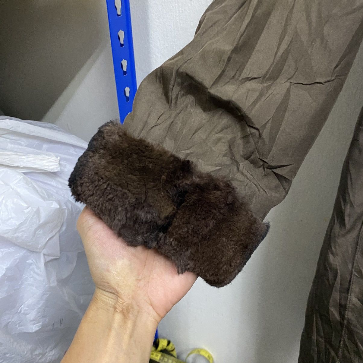 Balmain Balmain Paris brown reversible Faux Fur trimmed Coat Size US L / EU 52-54 / 3 - 8 Thumbnail
