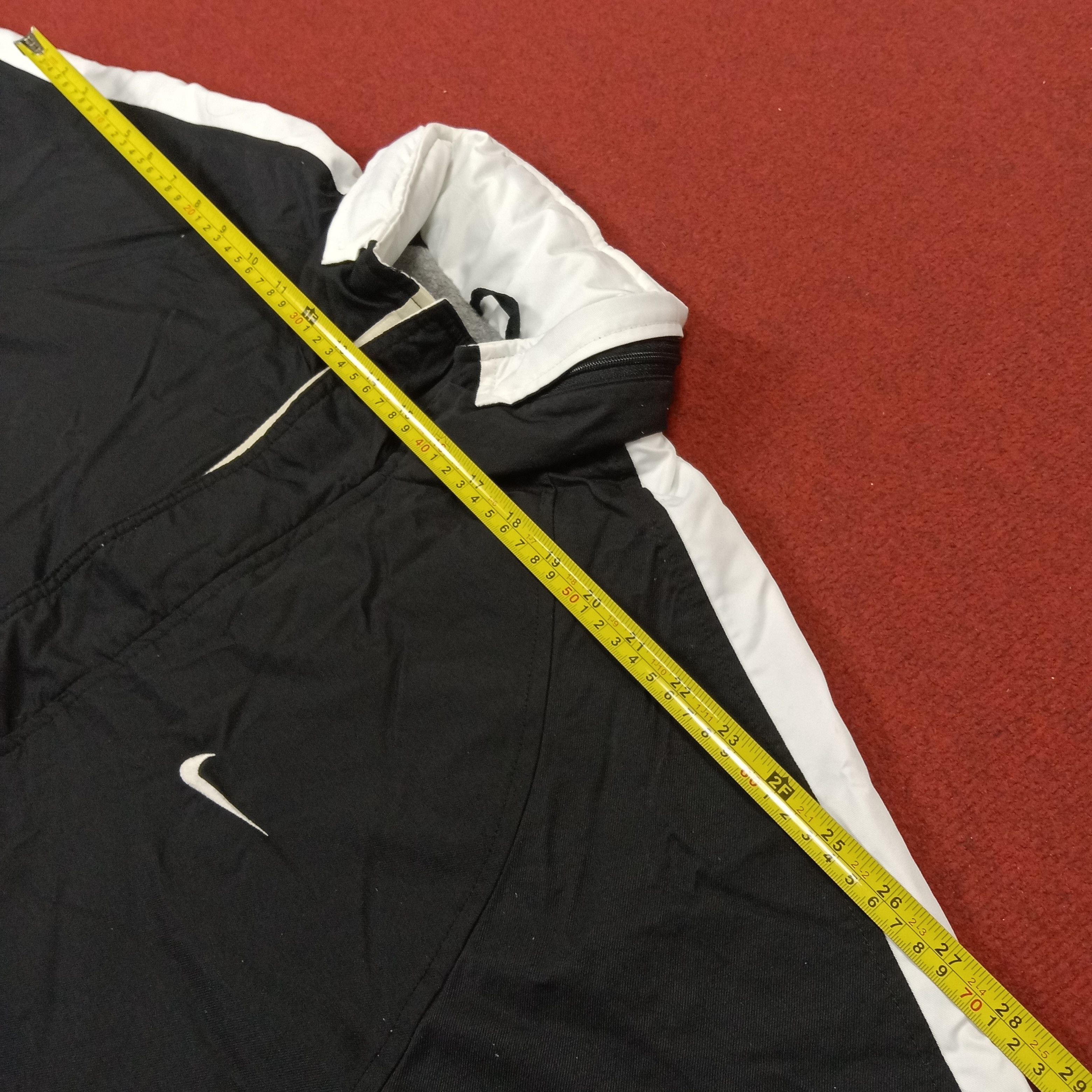 Nike × Vintage Nike Small Logo Design Streetwear Winter Long Jacket dp1 Size US XXL / EU 58 / 5 - 9 Thumbnail