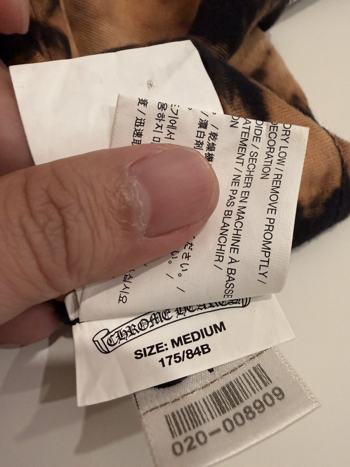 Chrome Hearts Chrome hearts tye die tee Size US M / EU 48-50 / 2 - 8 Thumbnail