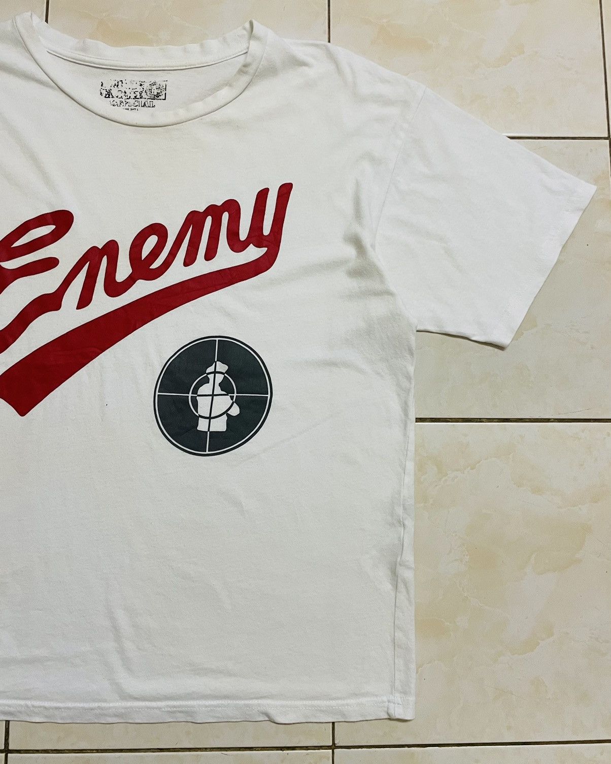 Rap Tees RAPTEES PUBLIC ENEMY LOGO TEE Size US XL / EU 56 / 4 - 3 Thumbnail