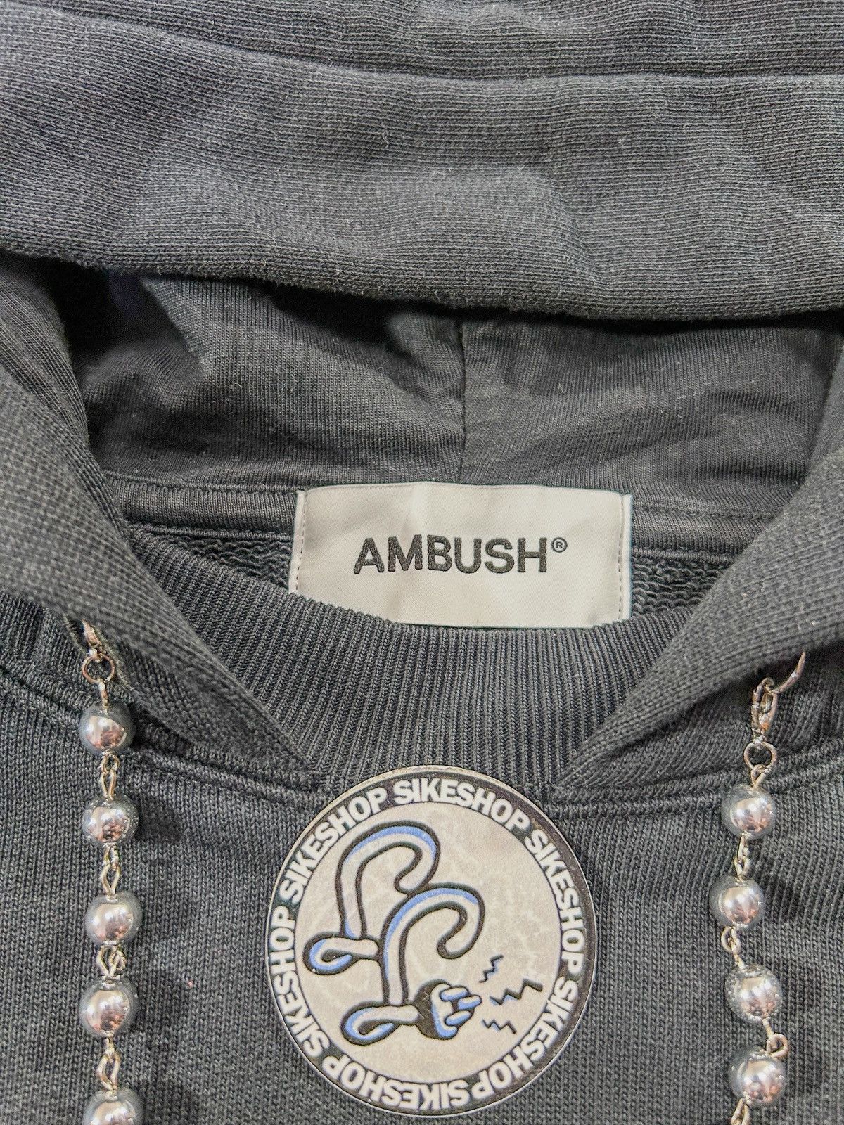 Ambush Design Ambush Ballchain logo black hoodie Size US L / EU 52-54 / 3 - 3 Thumbnail