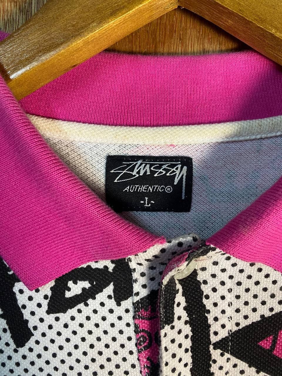 Stussy Vintage Stussy Comic Polo Shirt Large Size US L / EU 52-54 / 3 - 2 Thumbnail