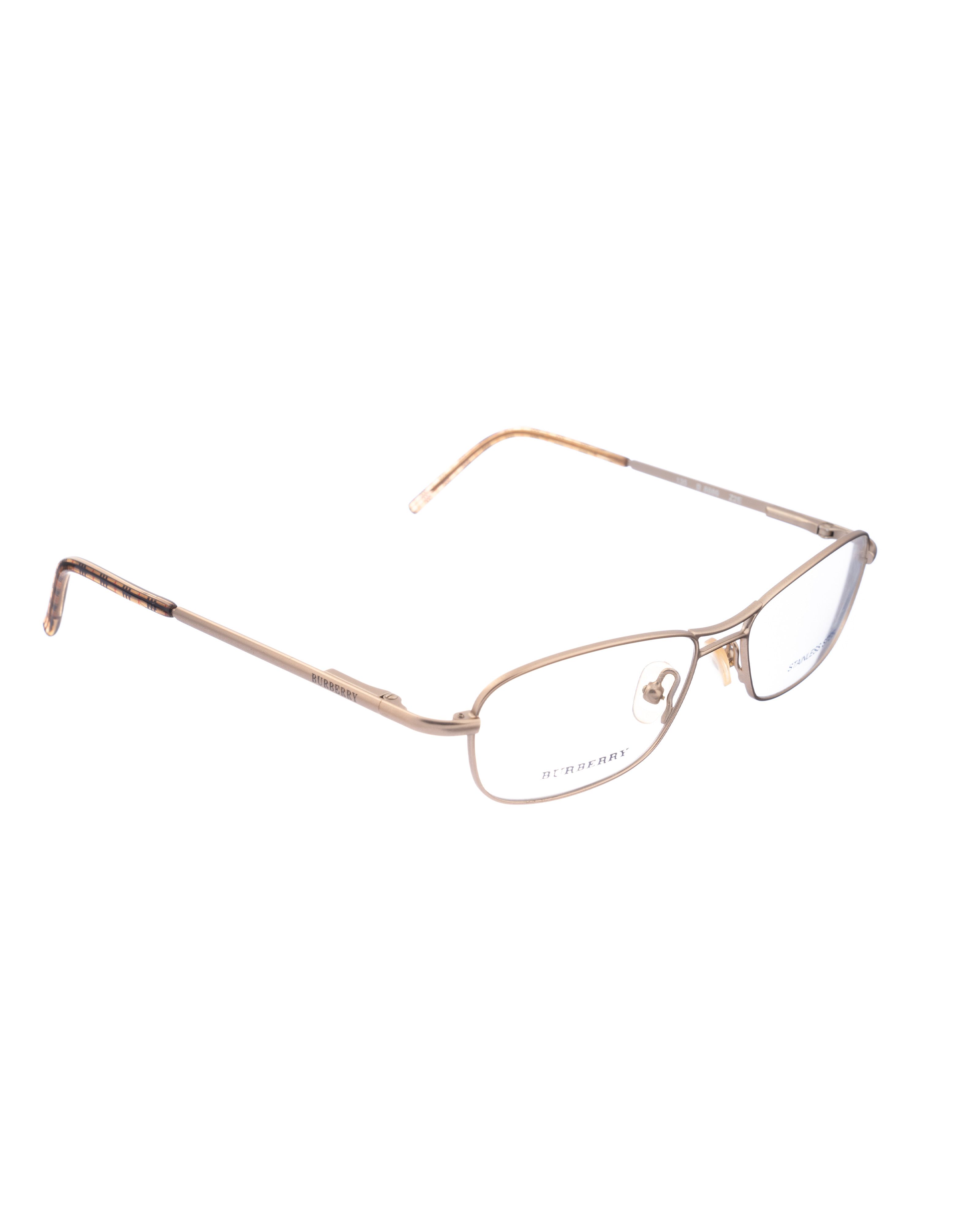 Burberry Burberry 90s Metalic Gold Matte Glasses Size ONE SIZE - 2 Thumbnail