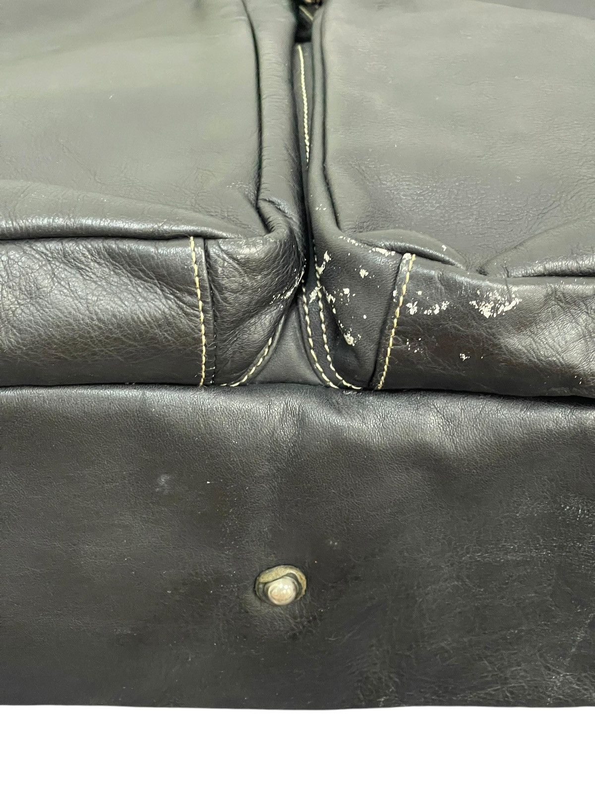Genuine Leather Full Leather Nasimo Duffle Travel Bag 1🟩9 Size ONE SIZE - 9 Thumbnail