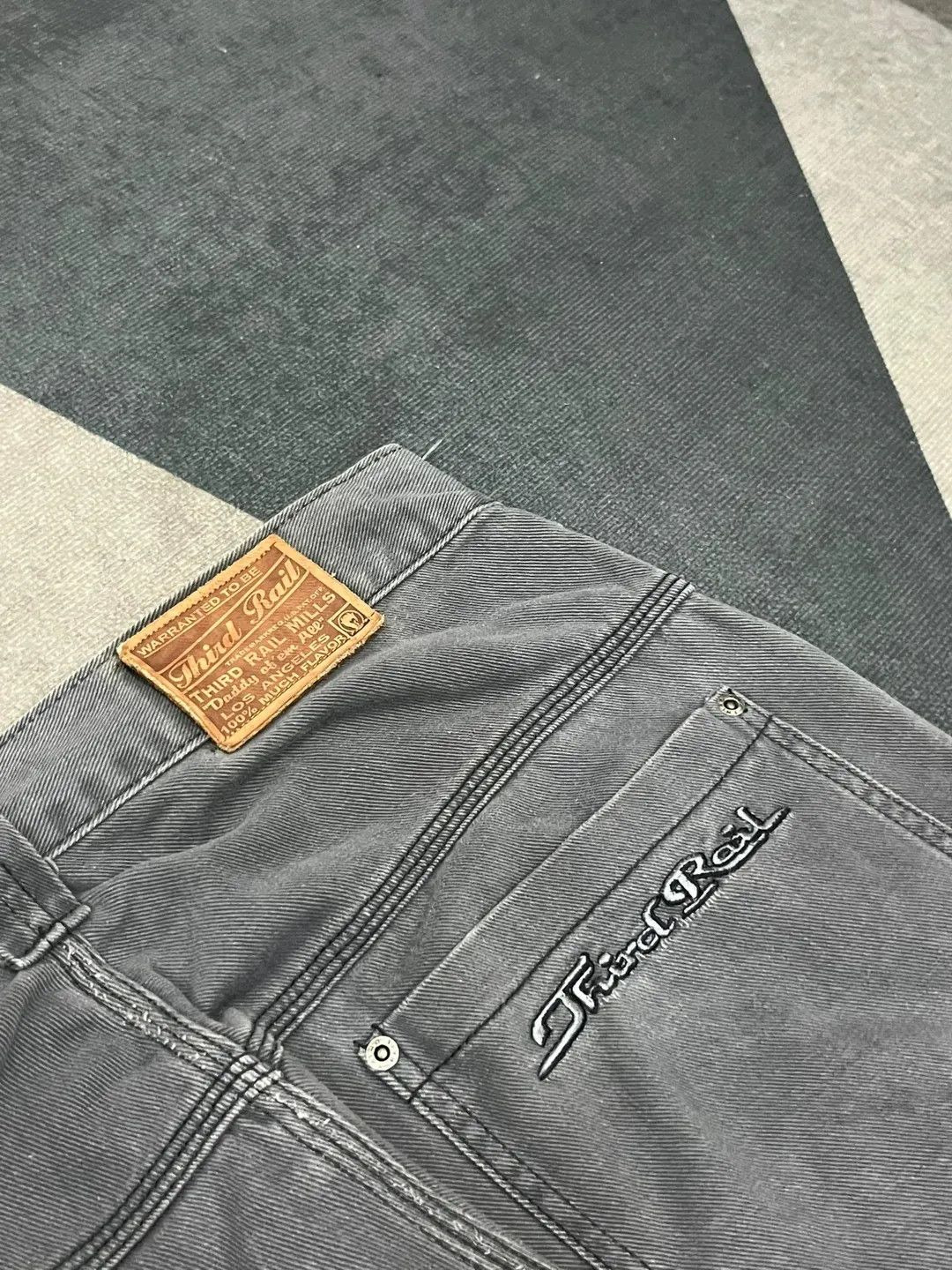 Other 3rd THIRD RAILS Brushed Denim Y2k Jeans Size US 36 / EU 52 - 4 Thumbnail