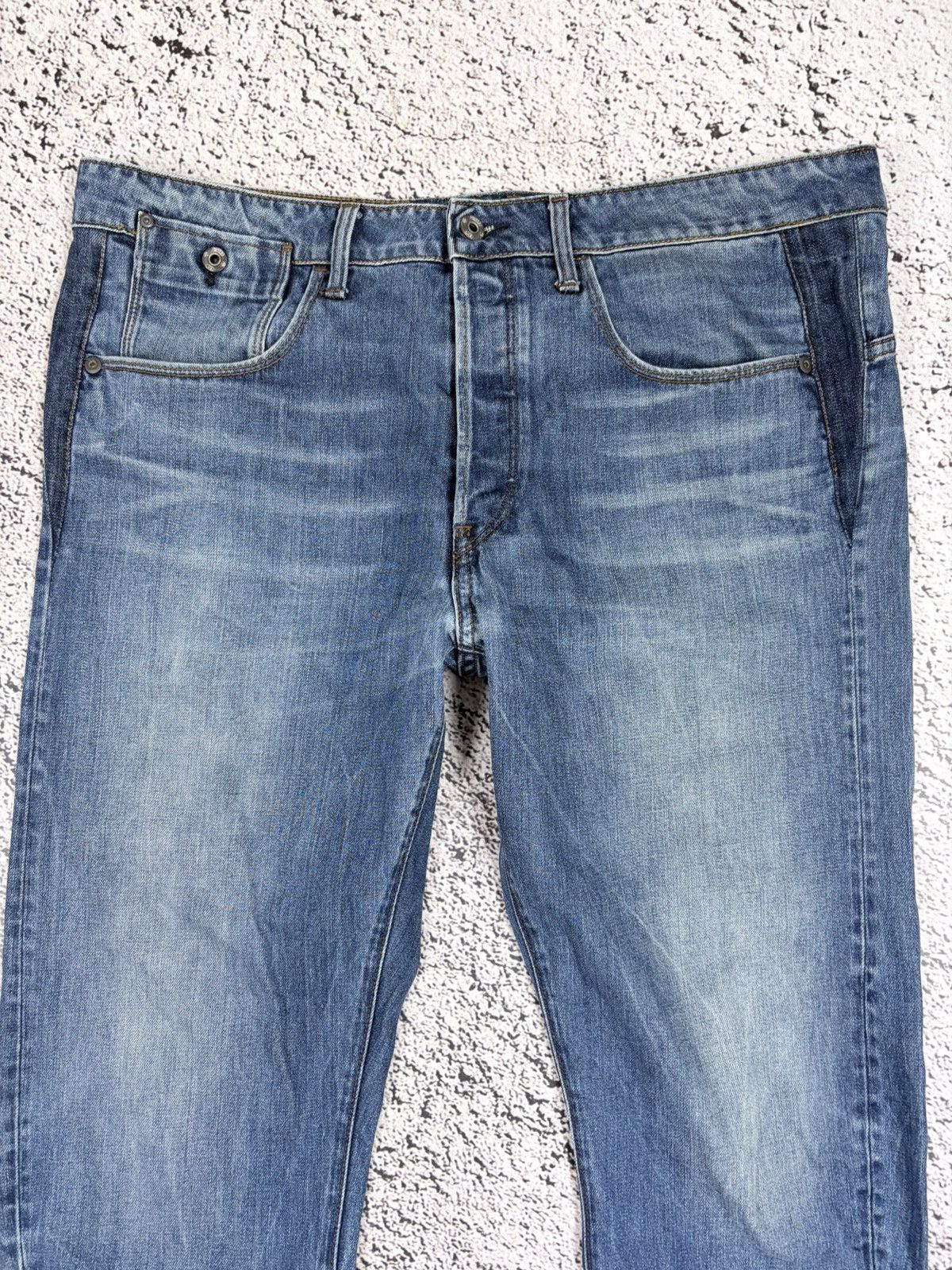 G-Star G-Star RAW Type C 3D Loose Tapered Denim Jeans Blue W34 L32 Size US 34 / EU 50 - 8 Thumbnail