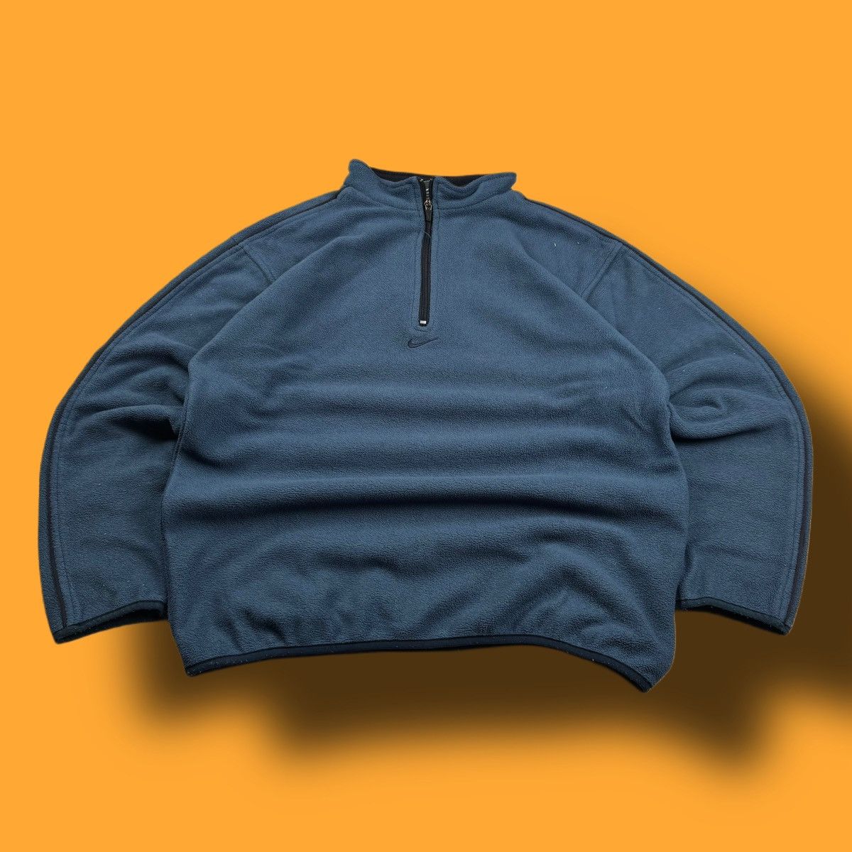 Nike × Vintage NIKE VINTAGE CENTER LOGO OVERSIZE BOXY SWEATSHIRT Size US XL / EU 56 / 4 - 1 Thumbnail