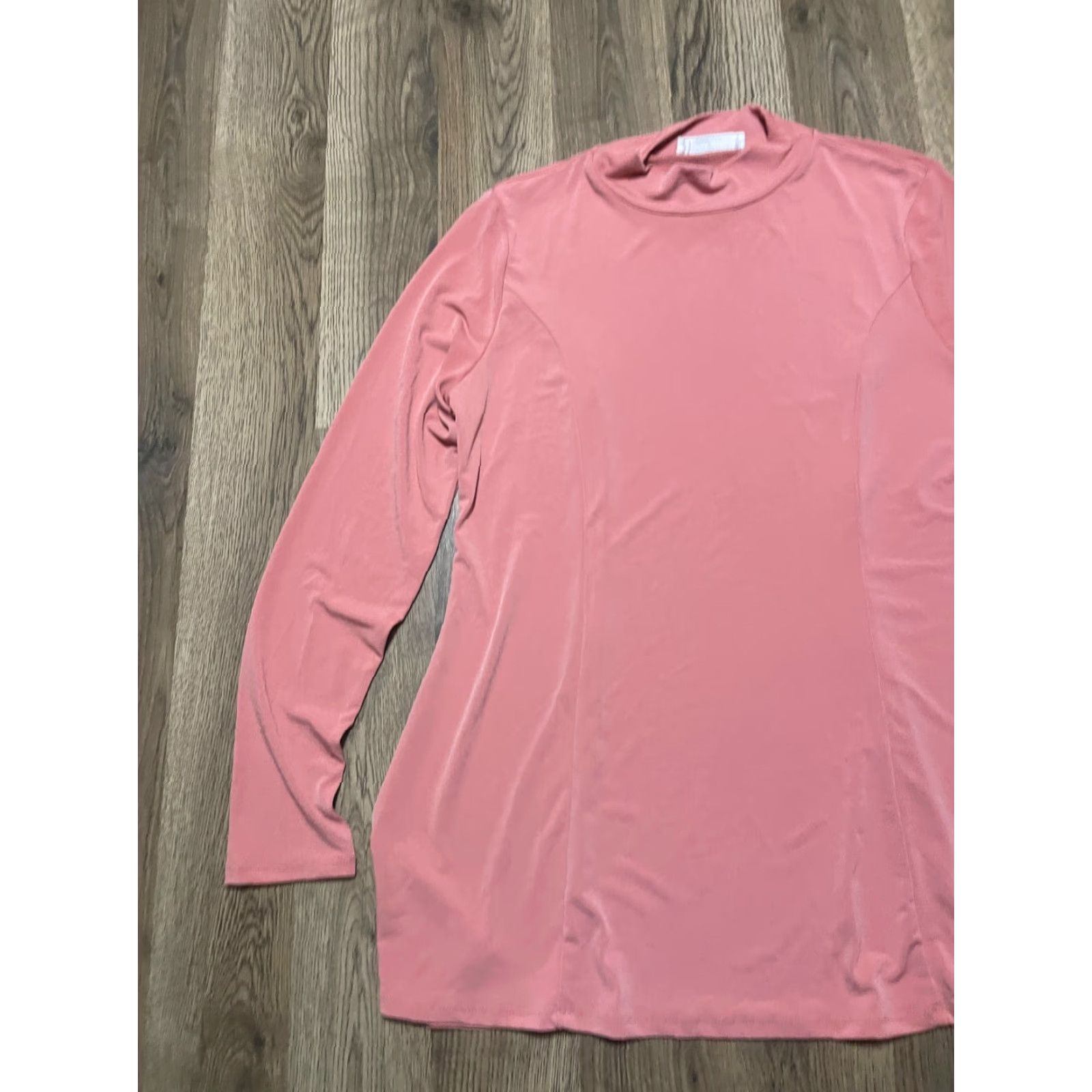 Vintage Zenana Outfitters Shirt Women Size Small Orange Long Sleeve Crew Neck Size S / US 4 / IT 40 - 3 Thumbnail