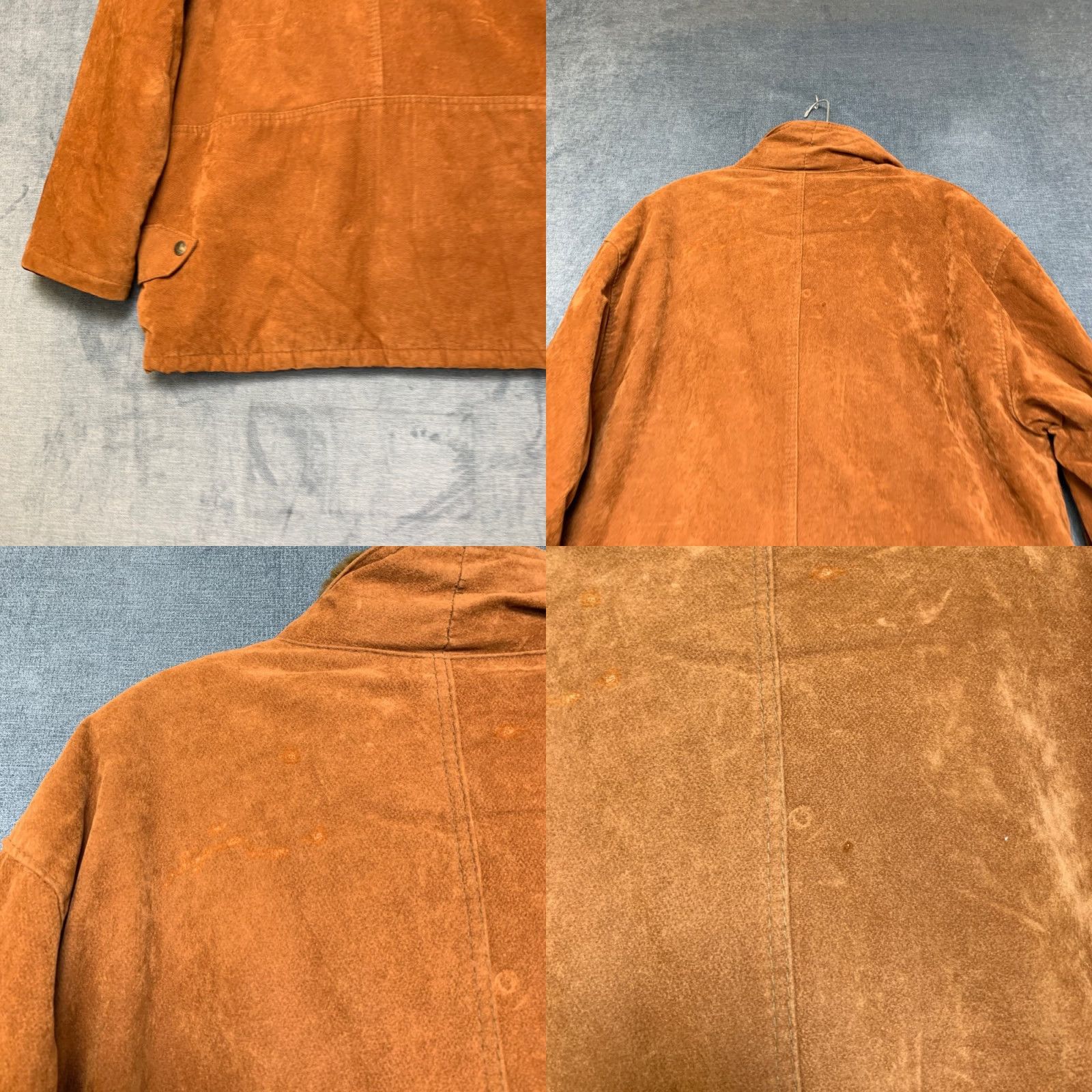 Doublet VINTAGE Full Stop Pea Coat Mens M Brown Shearling Lined Double Breasted Coat Size US M / EU 48-50 / 2 - 10 Thumbnail