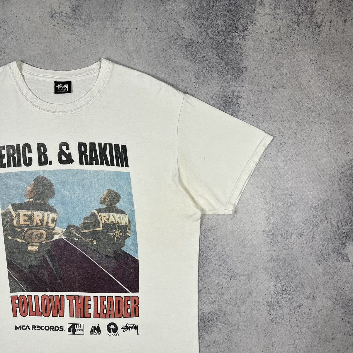 Stussy Stussy Eric B. & Rakim follow the leader big logo tee Size US L / EU 52-54 / 3 - 4 Thumbnail