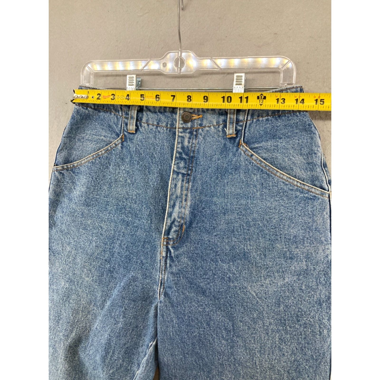 Gap VINTAGE Gap Womens Jeans 11 High Rise Tapered Blue 90s Retro Mens Size 32" / US 10 / IT 46 - 2 Thumbnail