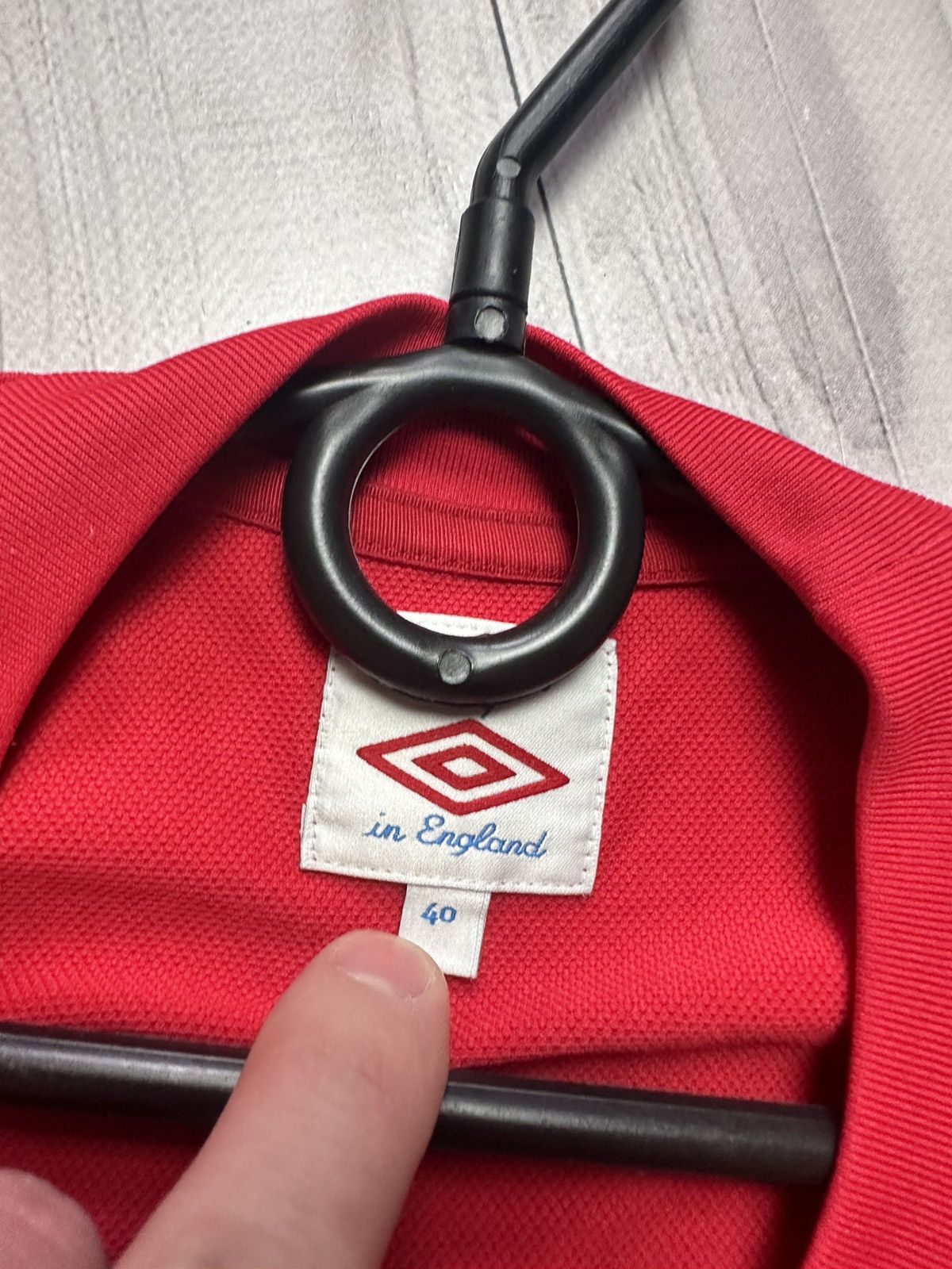 Umbro × Vintage Vintage Umbro England soccer jersey 10 Rooney size S/M Size US S / EU 44-46 / 1 - 4 Thumbnail