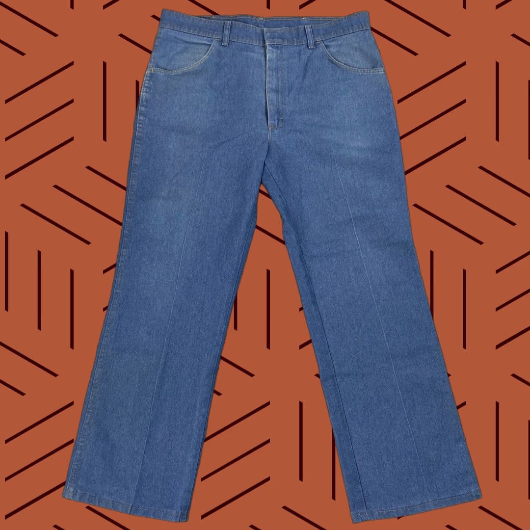 Wrangler Vintage Wrangler Men’s Jeans 36x29 Light Wash Blue Comfort Fit Straight Leg Denim Carhartt Size US 36 / EU 52 - 1 Thumbnail
