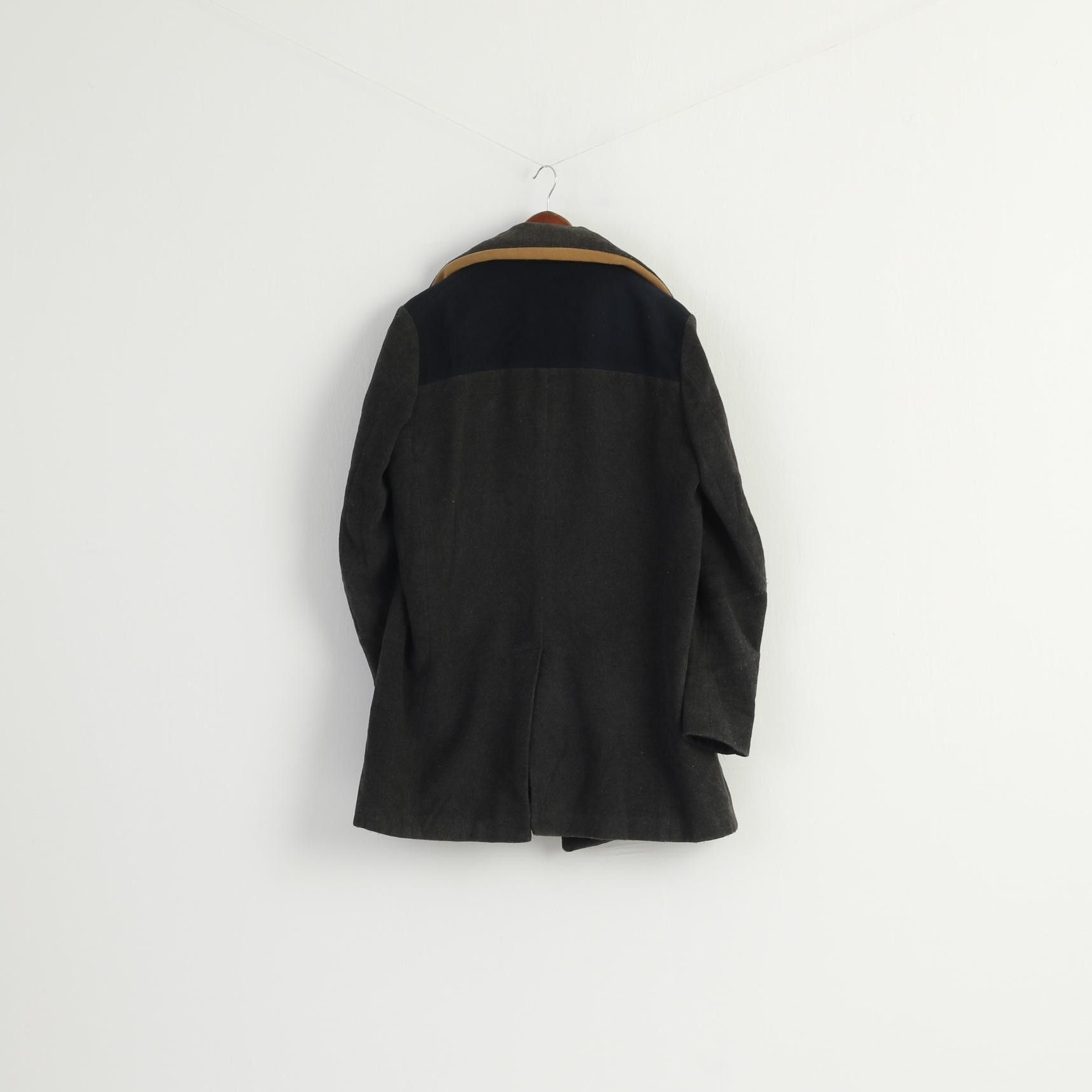 Paul Smith Paul Smith Men M Coat Charcoal Wool Cashmere 8904 Size US M / EU 48-50 / 2 - 9 Thumbnail
