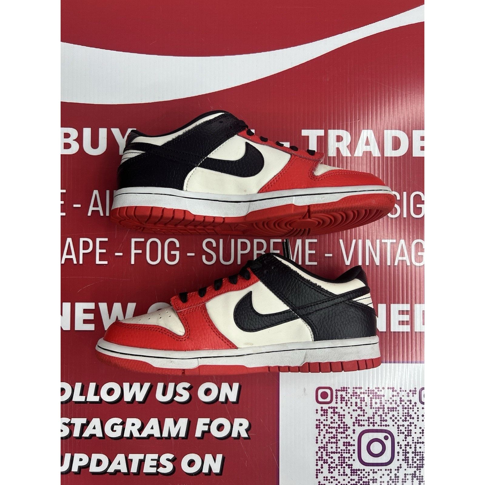 Nike Nike Dunk NBA 75th Anniversary Chicago Size 5Y (DO6288-100) Size US 5 / EU 37 - 3 Thumbnail