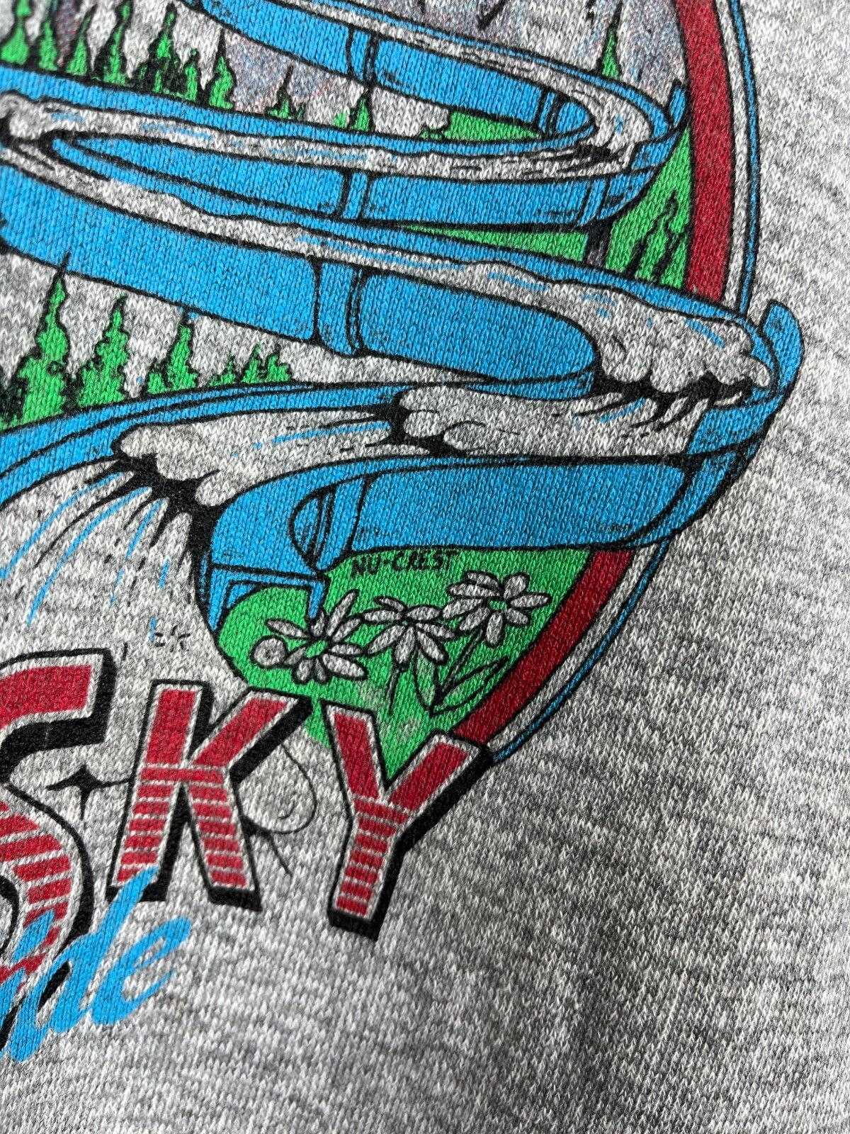 Vintage Vintage Big Sky Waterslide Kalispell Montana Sweatshirt Size US XL / EU 56 / 4 - 6 Thumbnail