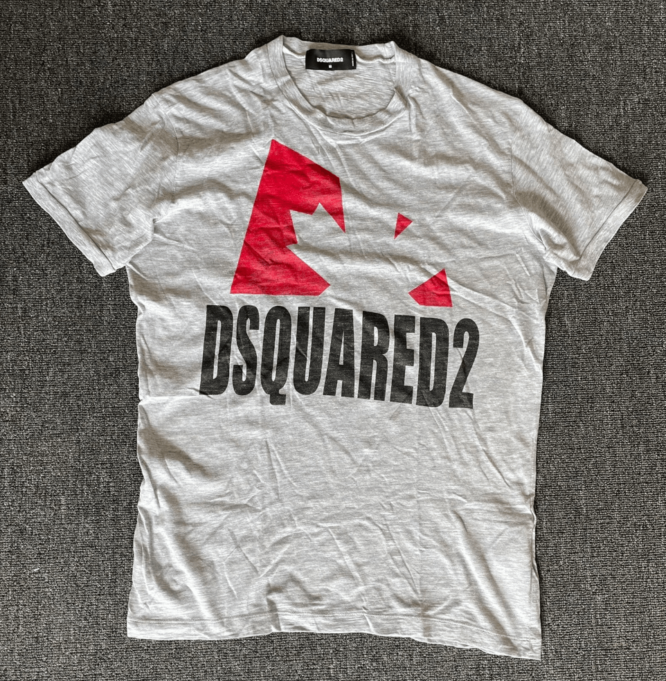 Dsquared2 DSQUARED2 distressed gray T-shirt sizes M, L, XL Size US M / EU 48-50 / 2 - 4 Thumbnail