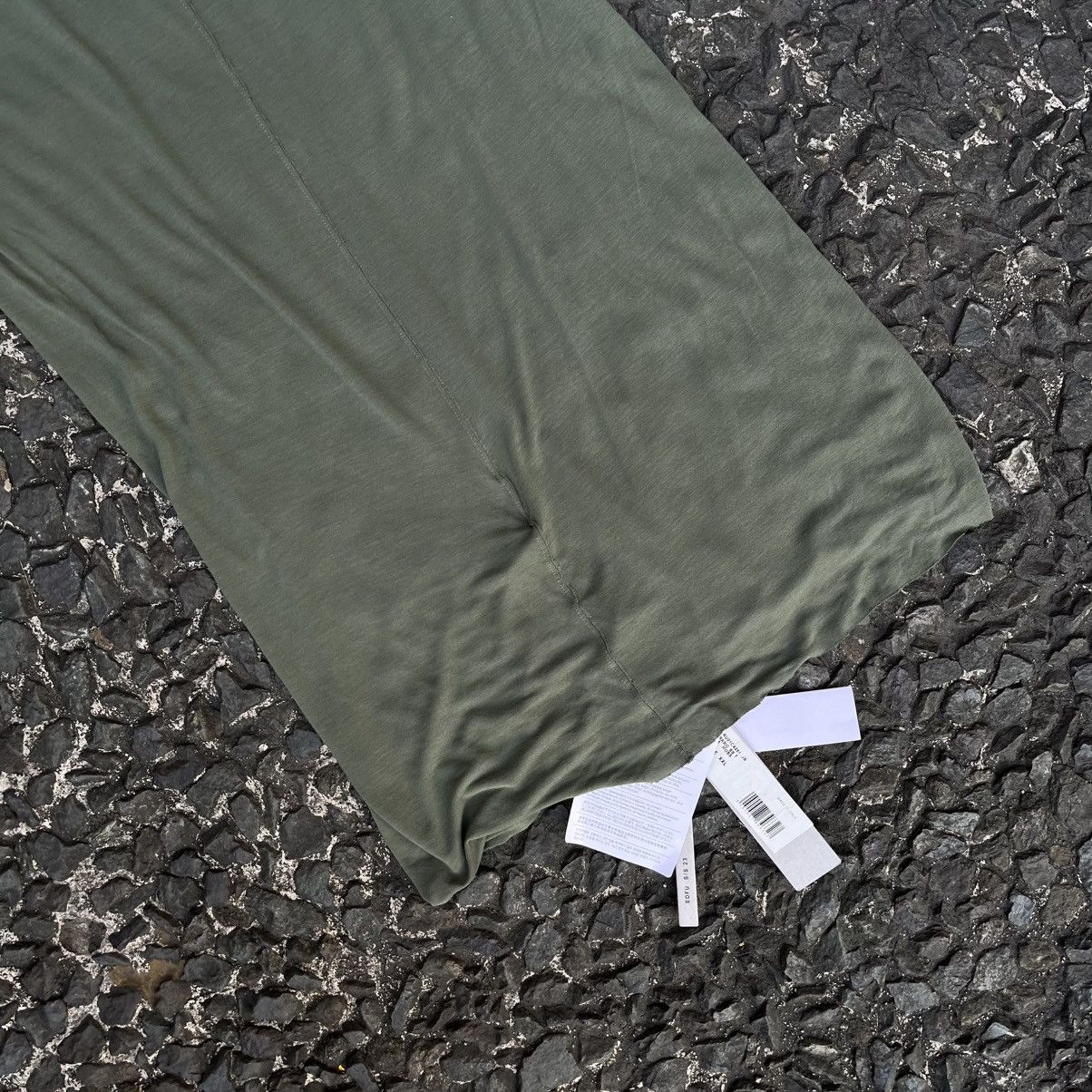 Rick Owens BNWT Rick Owens S/S2023 “EDFU” Basic Short Sleeve Tee “Moss” Size US XXL / EU 58 / 5 - 19 Thumbnail