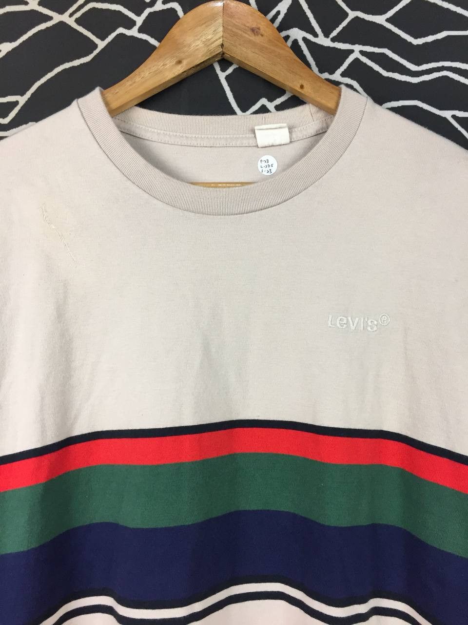 Levi's Vtg Levi’s Retro Colorblock Striped Long Sleeve Tee Size US M / EU 48-50 / 2 - 3 Thumbnail