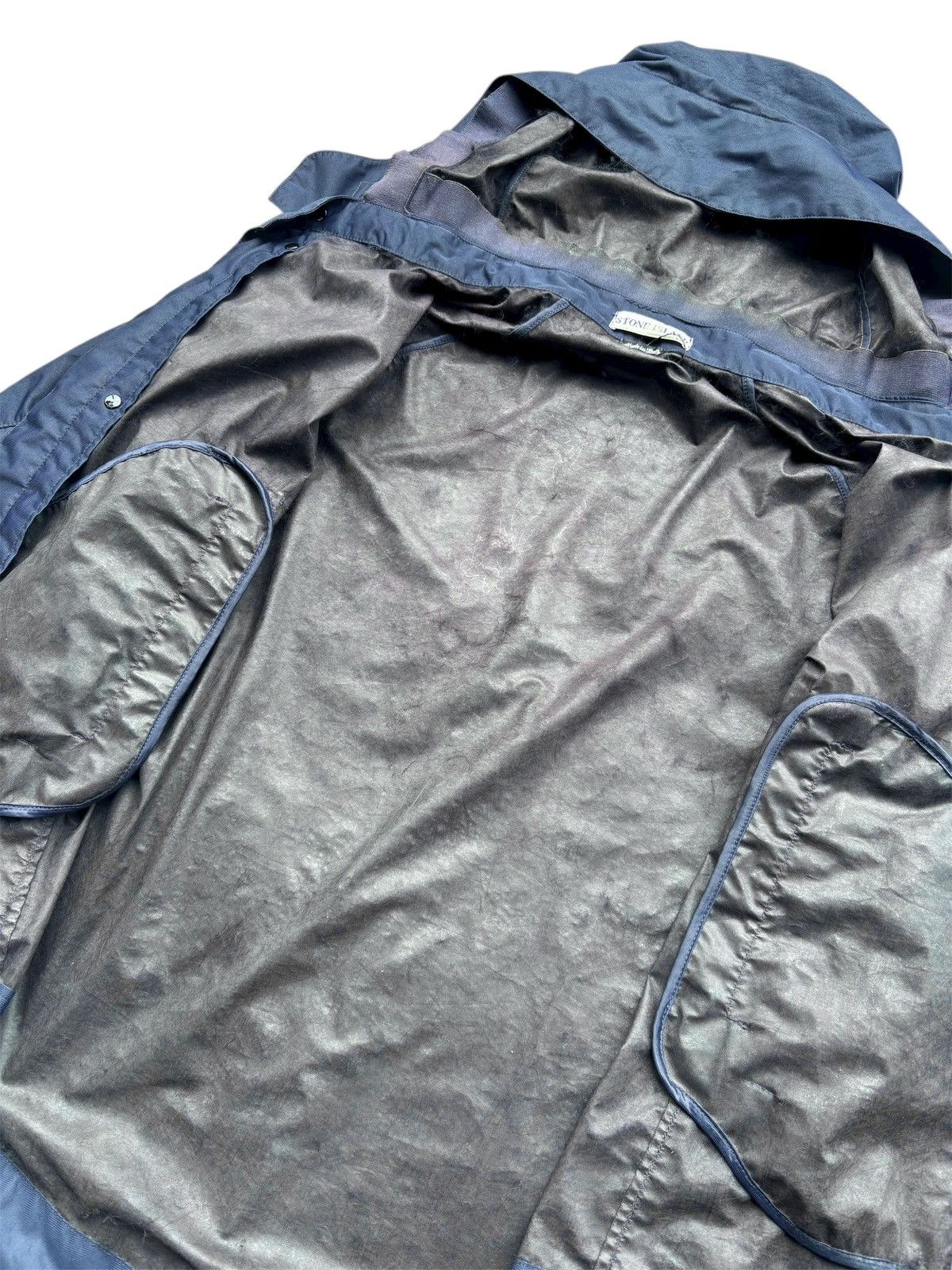 Stone Island VINTAGE STONE ISLAND SPALMATURA JACKET Size US L / EU 52-54 / 3 - 8 Thumbnail