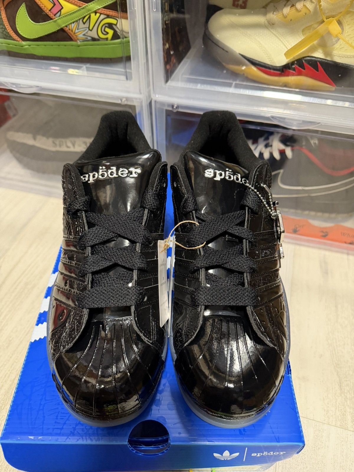 Adidas Adidas Superstar Sp5der Black Size US 10 / EU 43 - 4 Thumbnail