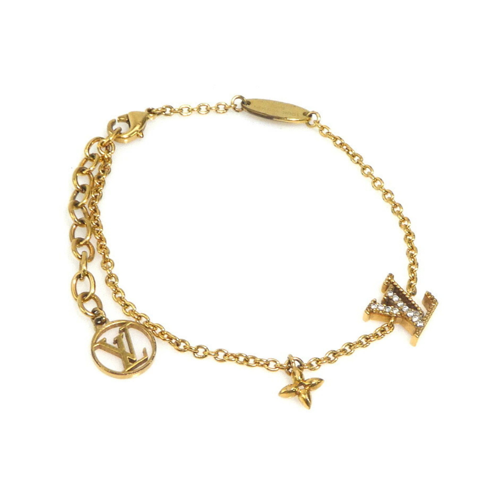 Louis Vuitton Louis Vuitton LV Iconic Metal Gold Bracelet for Women, M00587 h31751k Size ONE SIZE - 1 Thumbnail