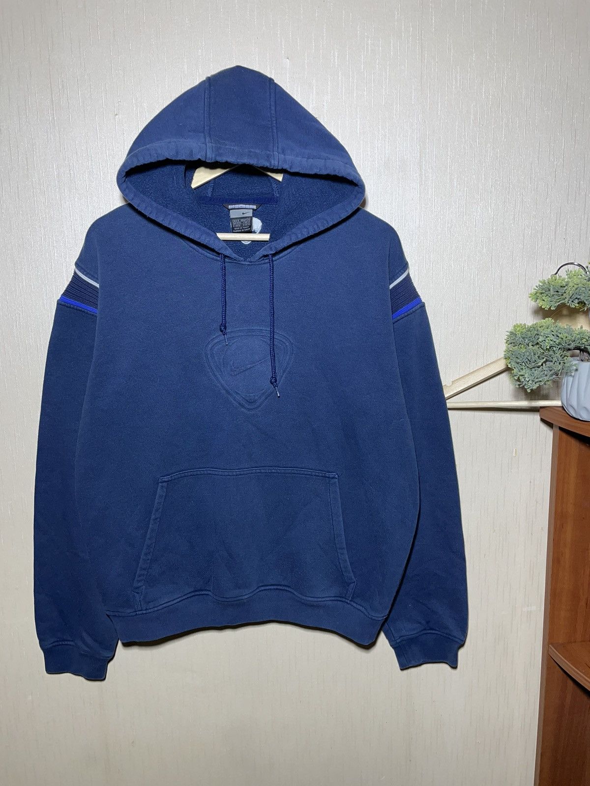 Nike × Vintage Nike vintage y2k streetwear hoodie 90s Size US M / EU 48-50 / 2 - 1 Thumbnail