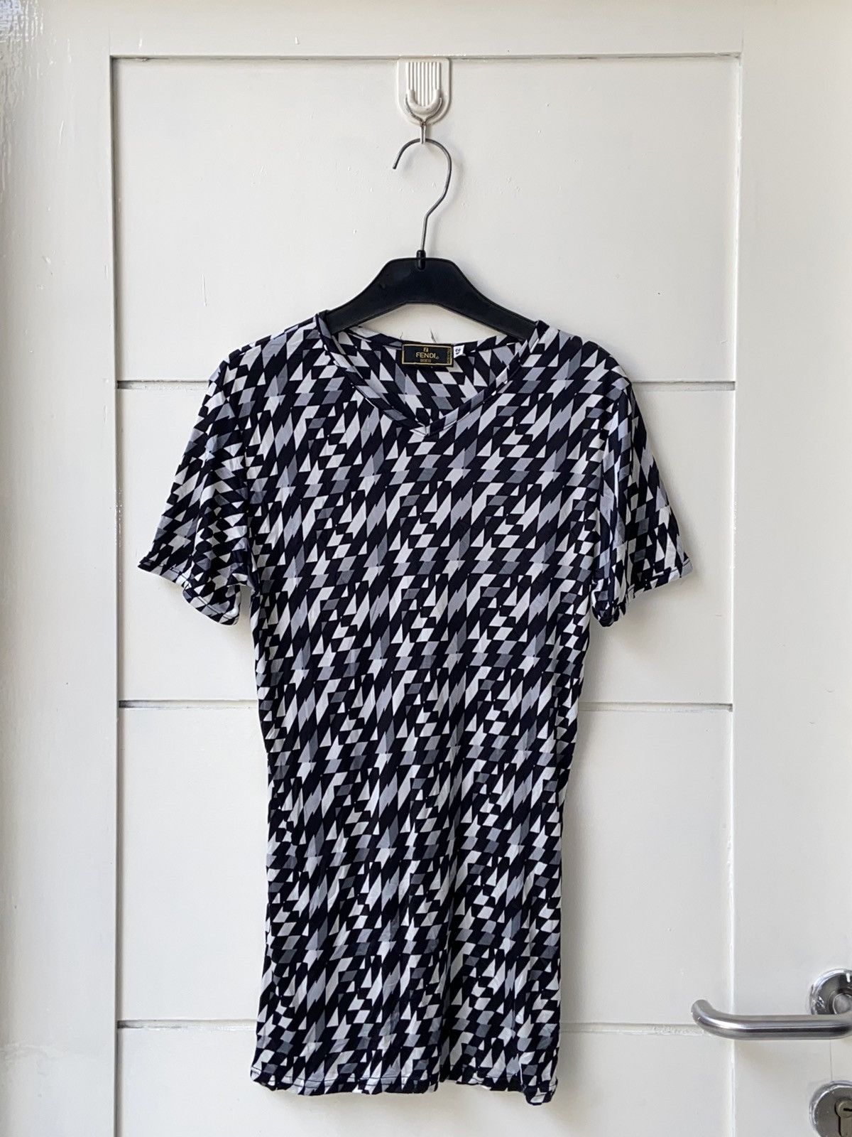 Fendi FENDI Striped T-shirt Size US XXS / EU 40 - 9 Thumbnail