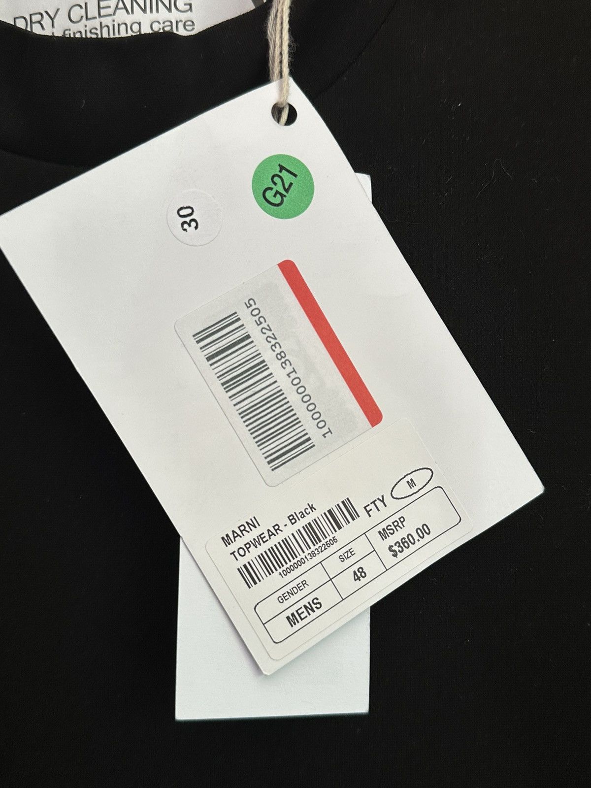 Marni Black Marni Tee NWT Size US S / EU 44-46 / 1 - 2 Thumbnail