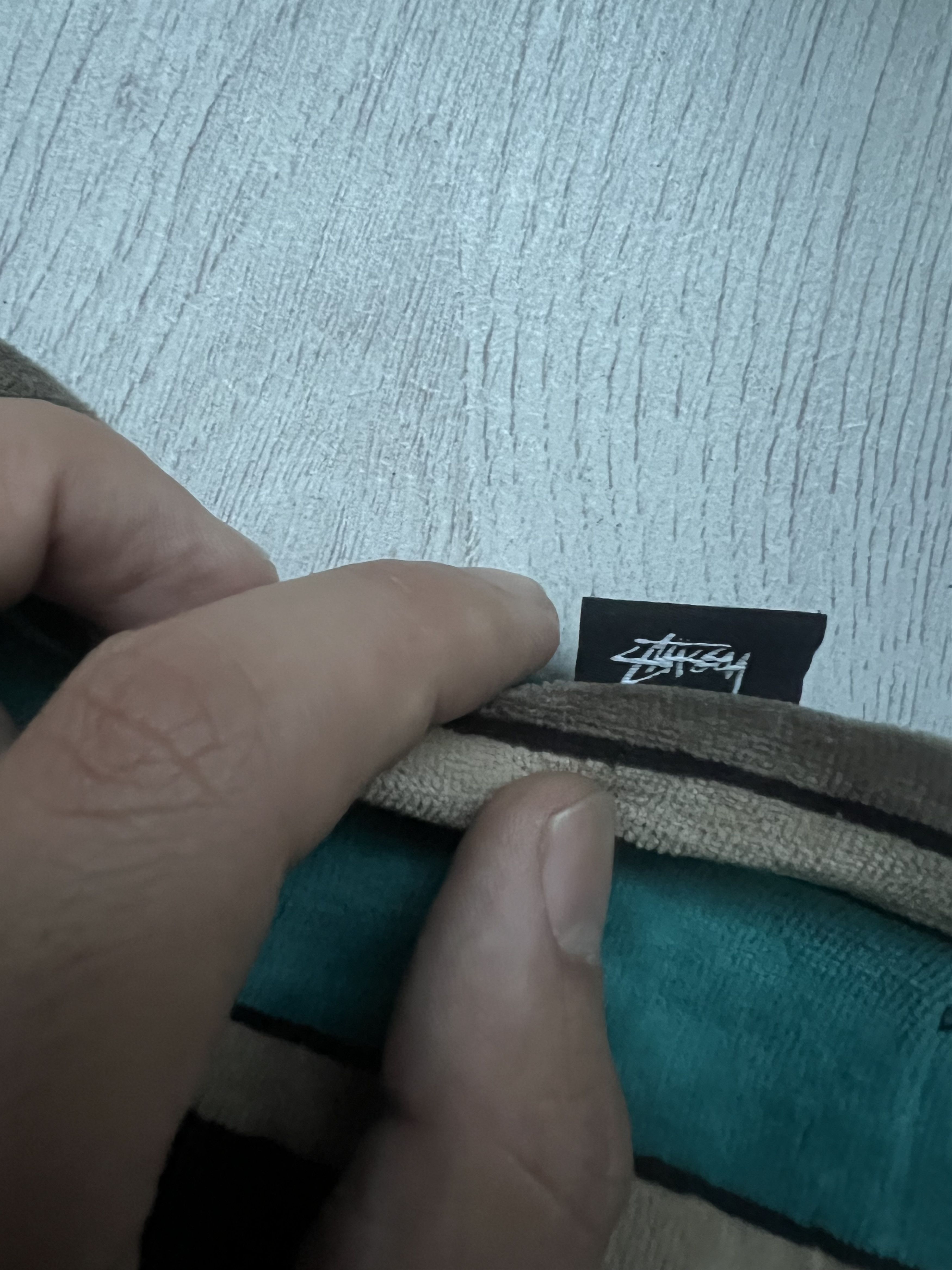 Stussy × Vintage Stussy Roland Velour Track Jacket Shirt Streetwear M/L Size US M / EU 48-50 / 2 - 3 Thumbnail