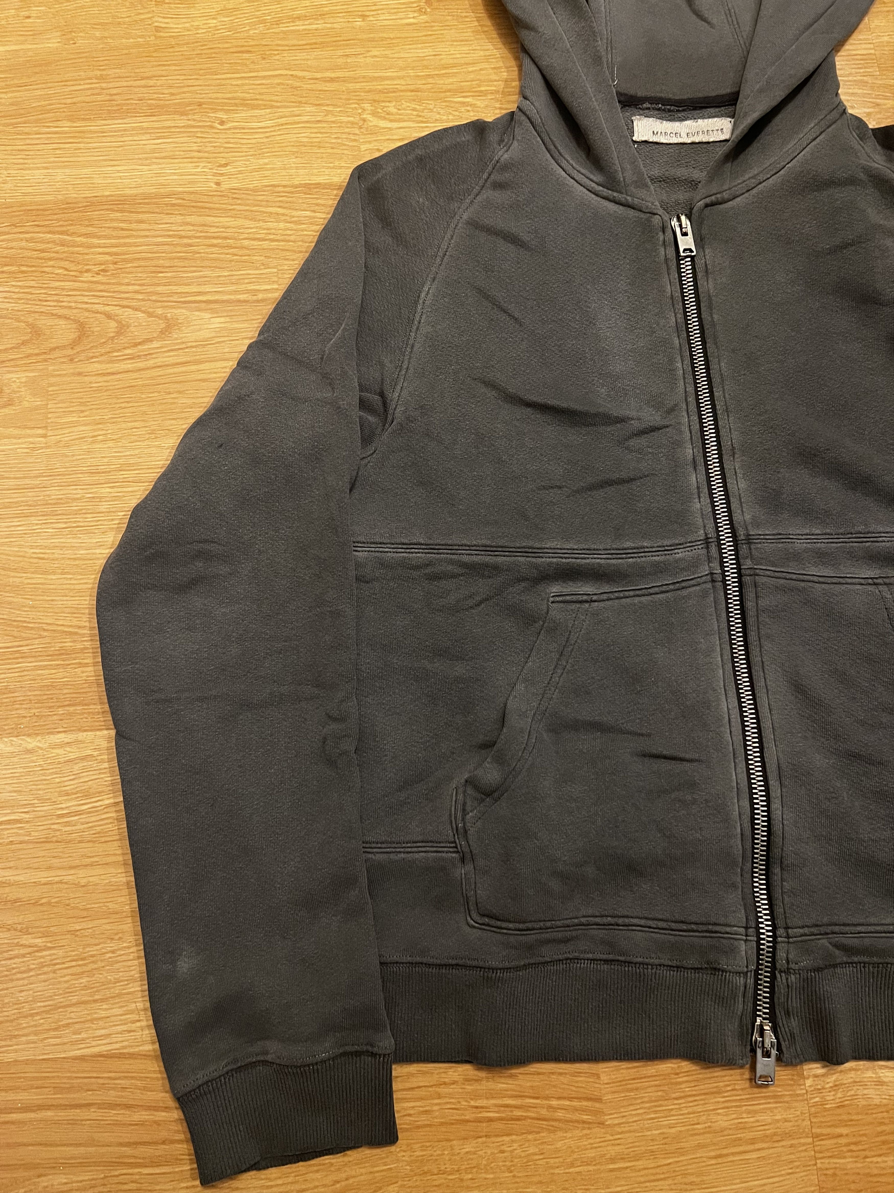 Marcel Everette Marcel Everette Reversible Four Pocket Oil Washed Hoodie Oak Size US L / EU 52-54 / 3 - 12 Thumbnail