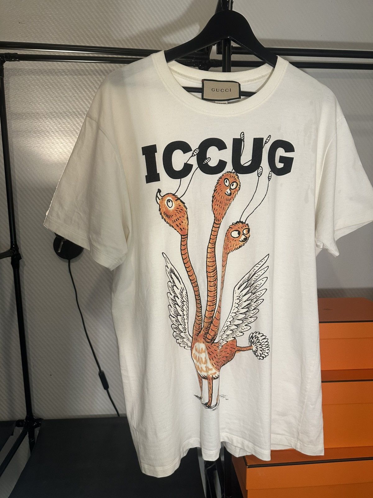 Gucci Gucci “ICCUG” Overture Collection Freya Hartas T-Shirt Size US M / EU 48-50 / 2 - 1 Thumbnail