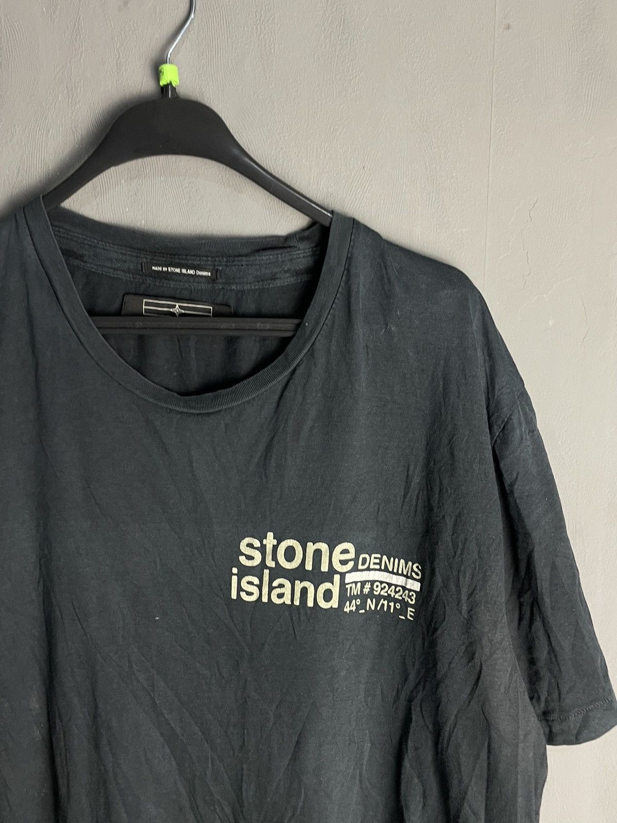 Stone Island Vintage Stone Island Denims T Shirt Logo Size US XL / EU 56 / 4 - 2 Thumbnail