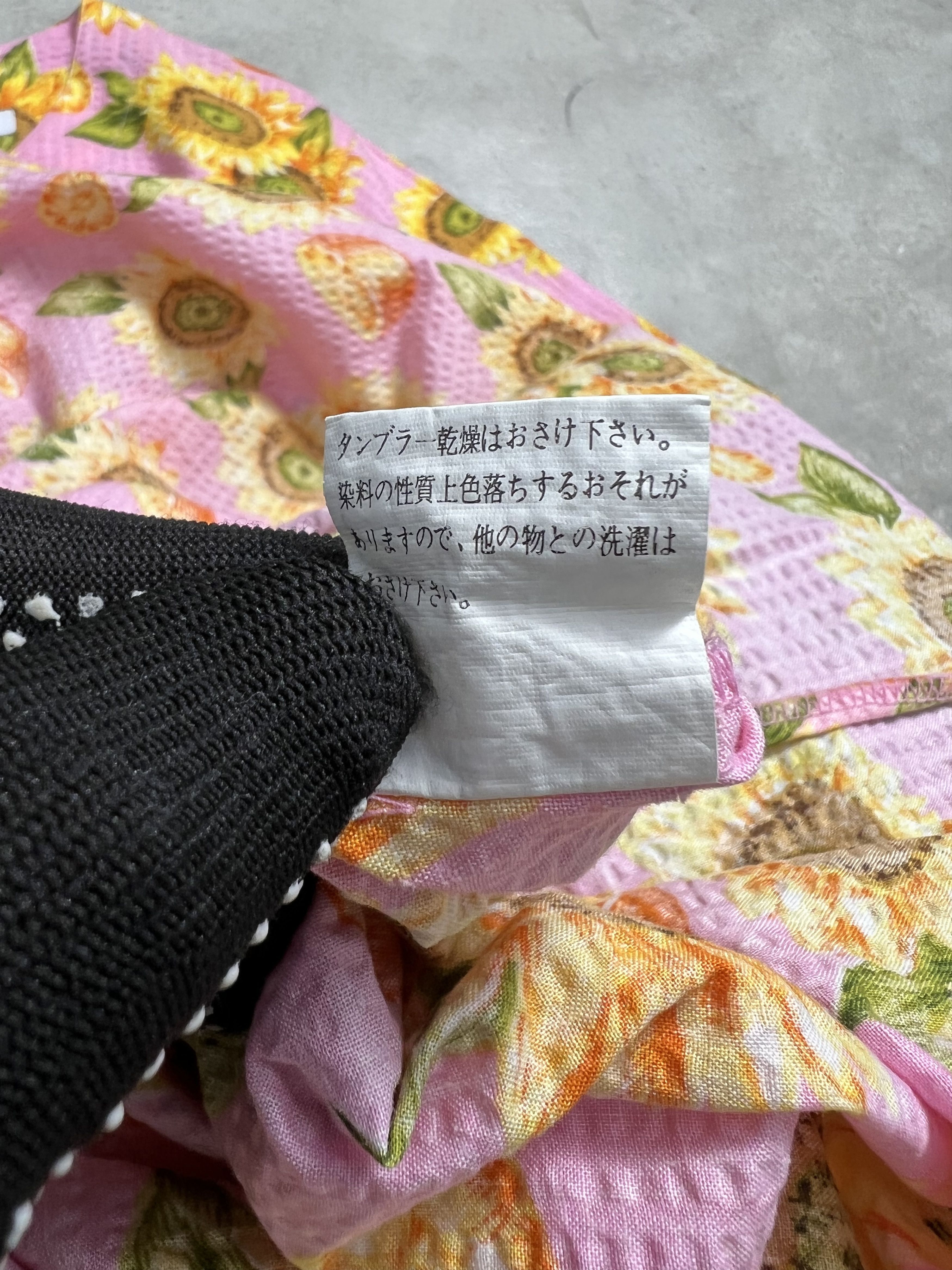 Yohji Yamamoto Y's Yohji Yamamoto Sun Flower Dress GTMPT408 Size L / US 10 / IT 46 - 4 Thumbnail