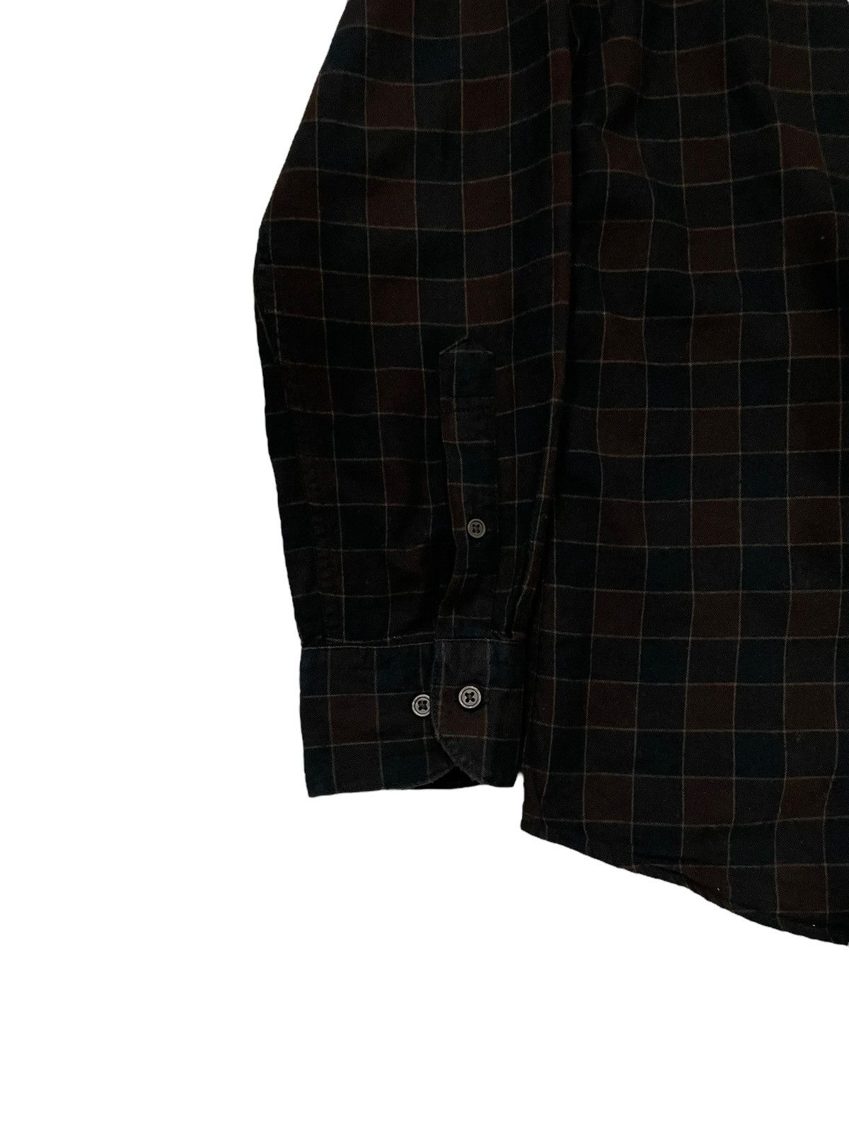 Flannel × Japanese Brand Vintage Uniqlo Travis Scott Style Tartan Plaid Flannel Size US L / EU 52-54 / 3 - 5 Thumbnail