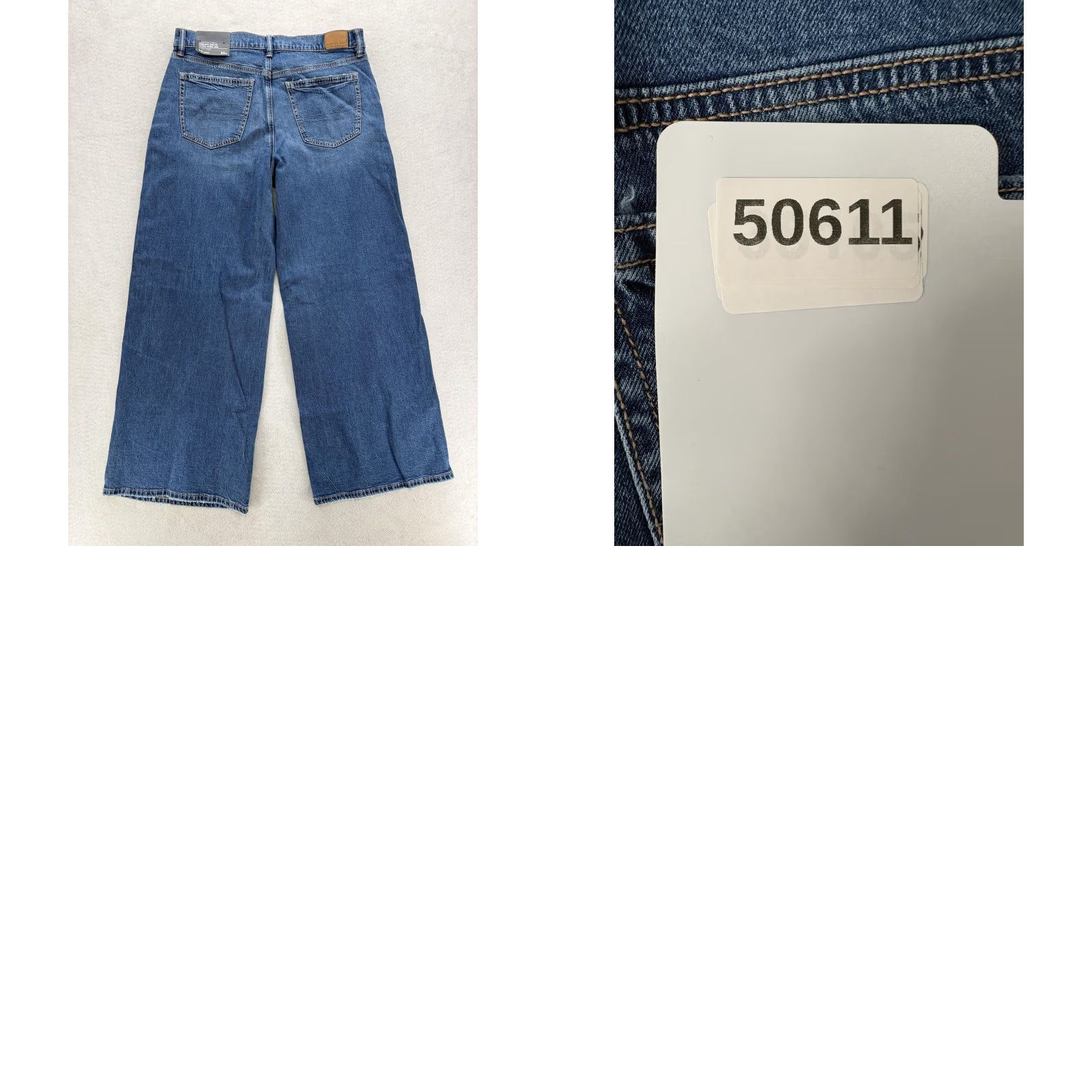American Eagle Outfitters VINTAGE American Eagle Jeans Wide-Leg? Size 32" / US 10 / IT 46 - 9 Thumbnail