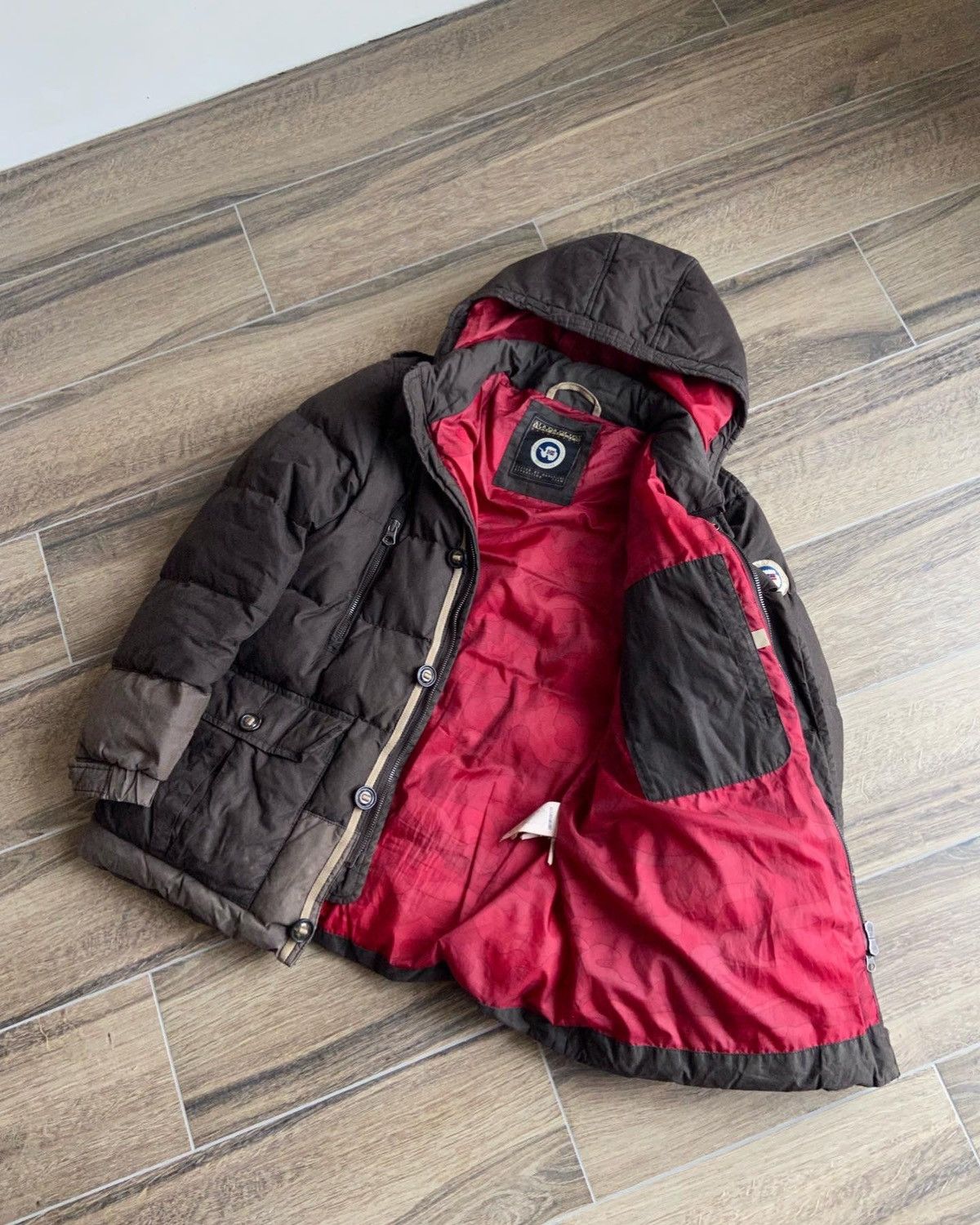 Napapijri × Vintage Vintage Napapijri Puffer parkas jacket mens very rare Size US XL / EU 56 / 4 - 5 Thumbnail