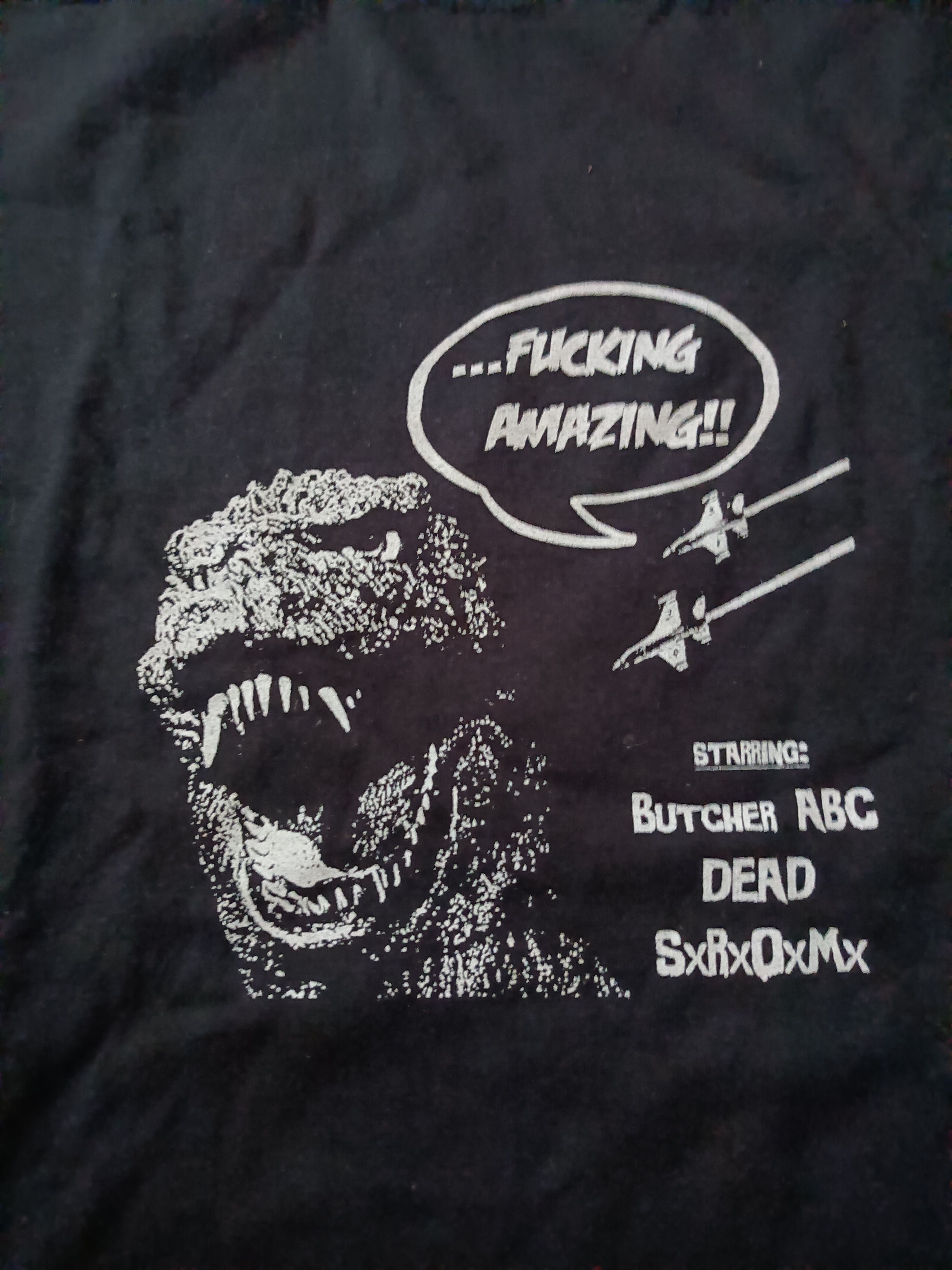 Band Tees Butcher ABC / Dead / S.R.O.M. "2009 german Tour" Death Grind Size US XL / EU 56 / 4 - 2 Thumbnail